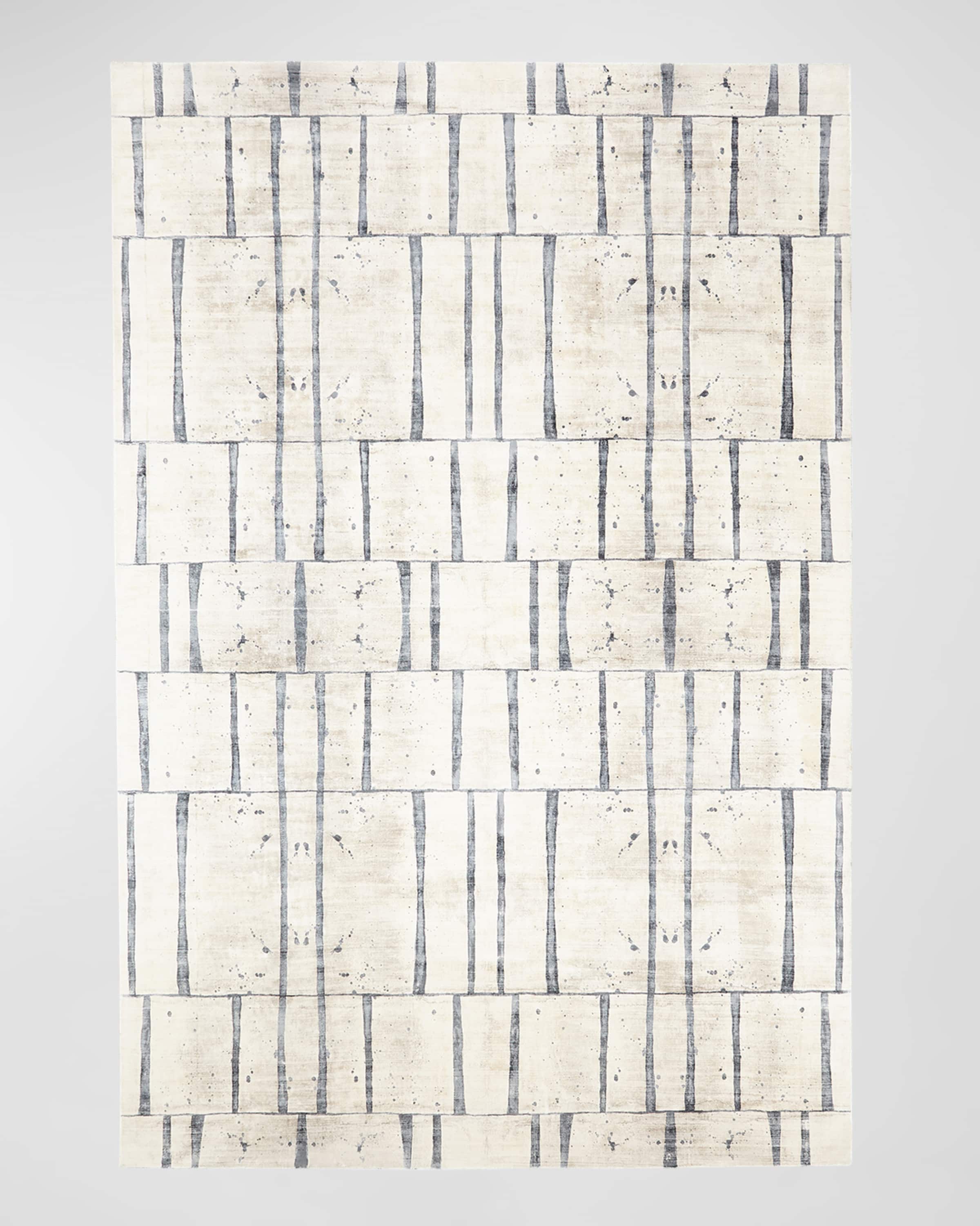 Ashley Childers for Global Views Genome Hand-Loomed Rug, 8' x 10'