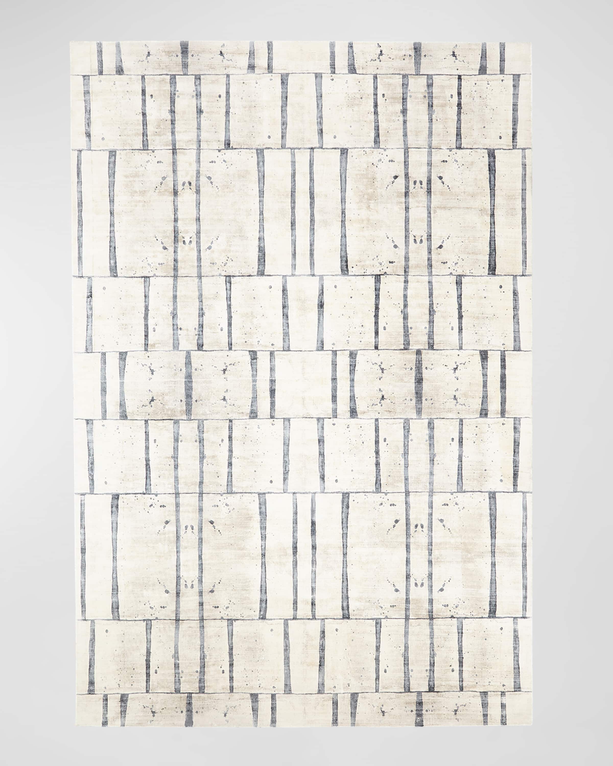 Ashley Childers for Global Views Genome Hand-Loomed Rug, 10' x 14'