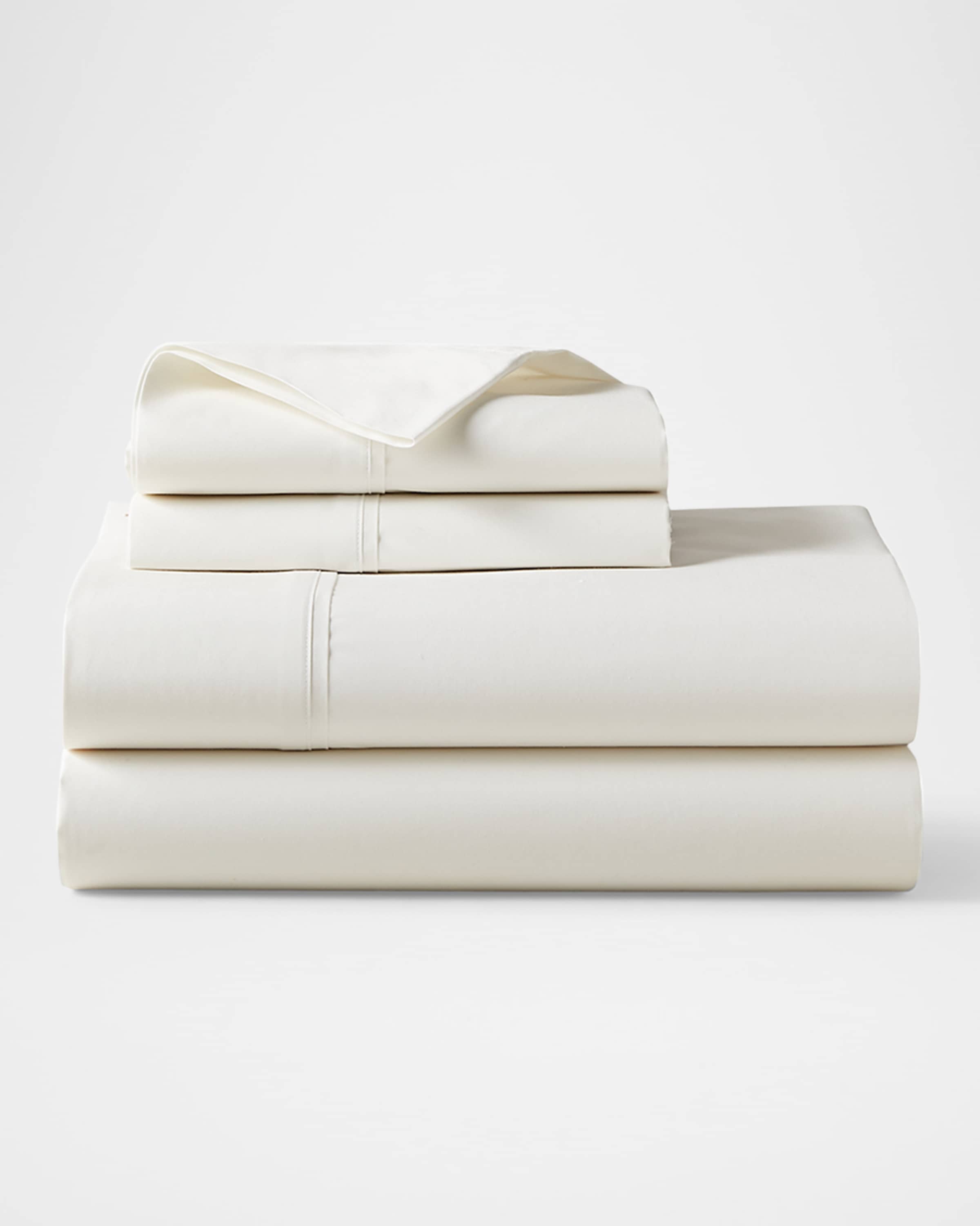 Ralph Lauren Home Organic 464 Percale  Fitted Sheet , TWIN