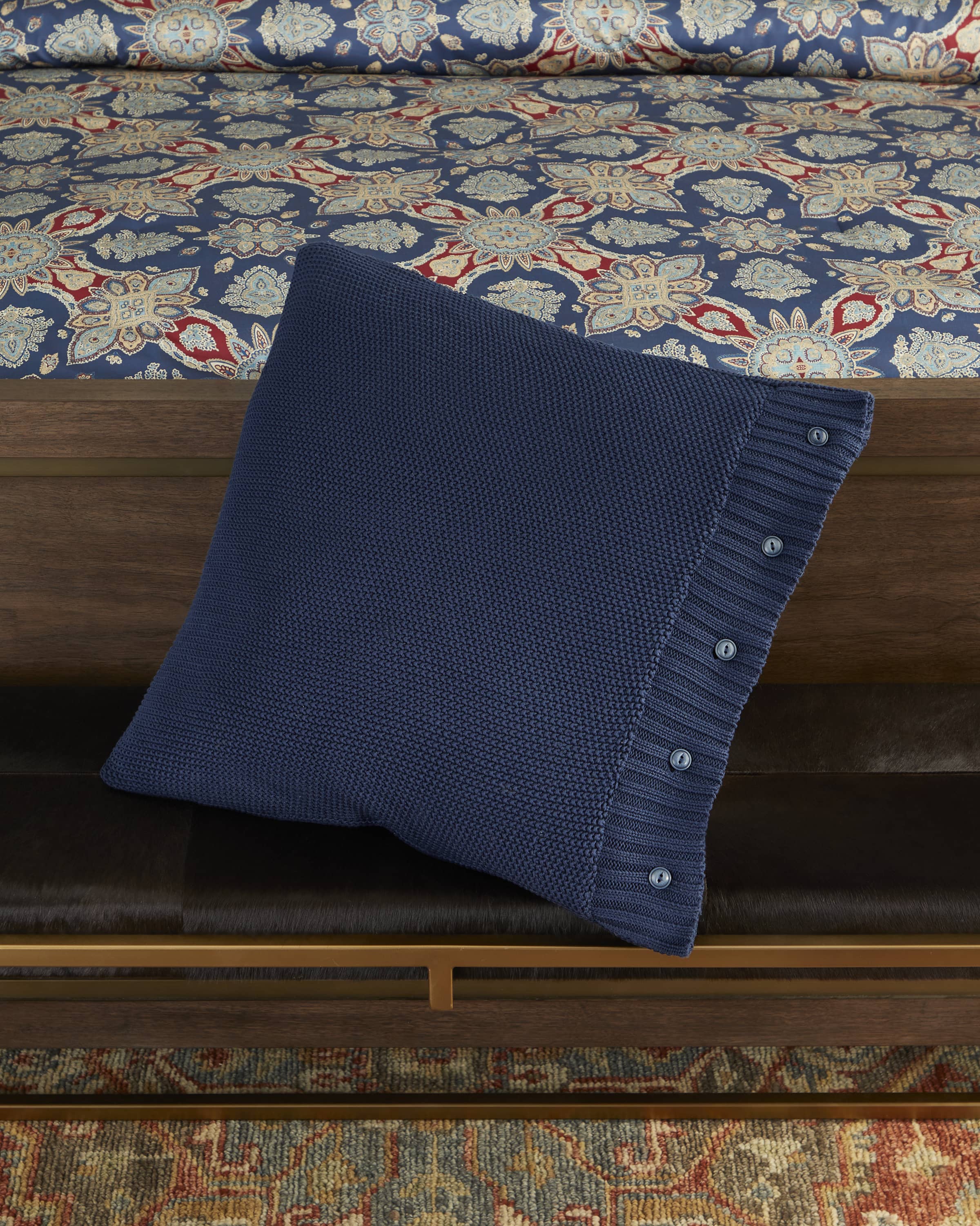 Ralph Lauren Home Pursell Decorative Pillow, 20"Sq.