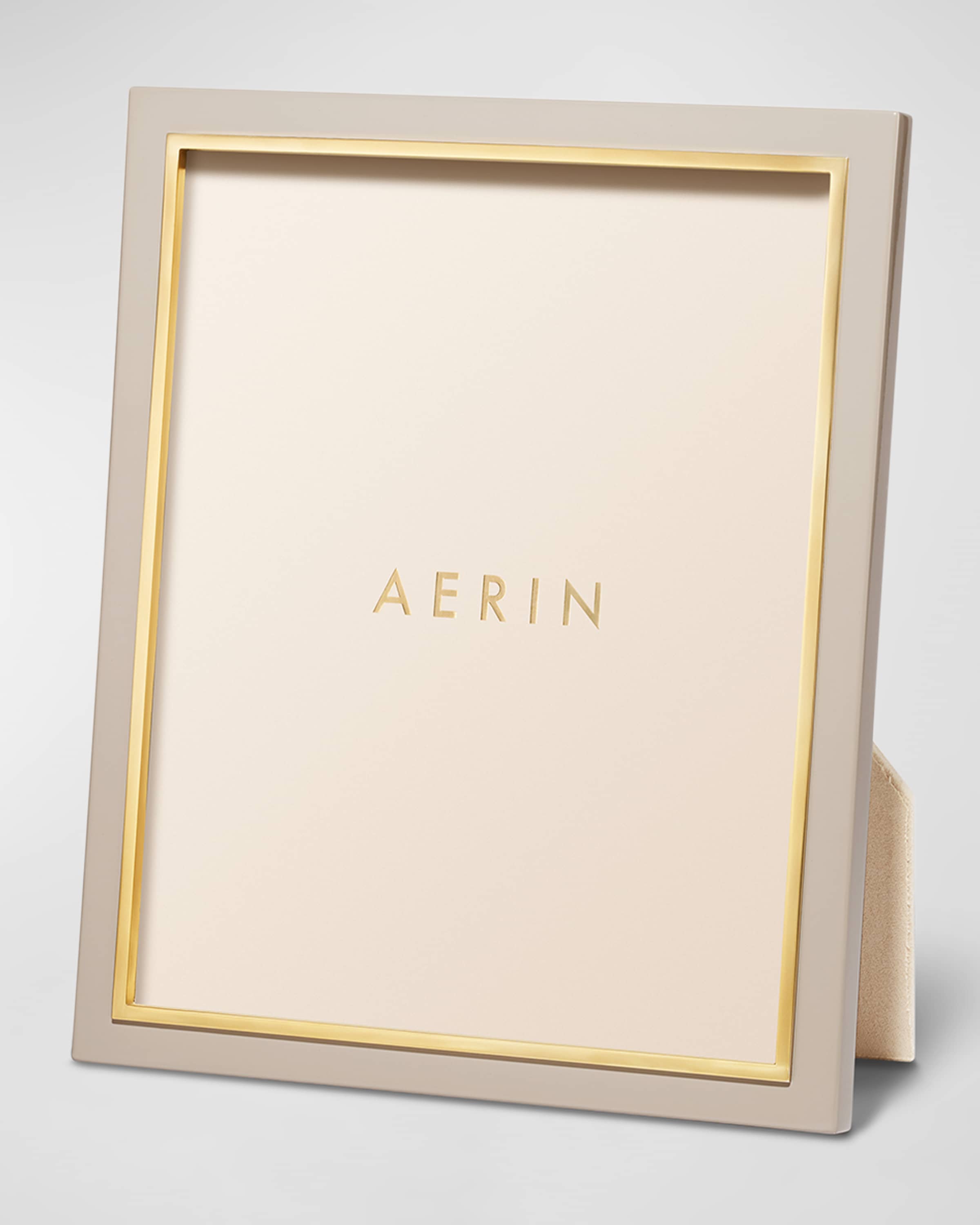 AERIN Varda Lacquer Photo Frame, French Blue - 8x10 