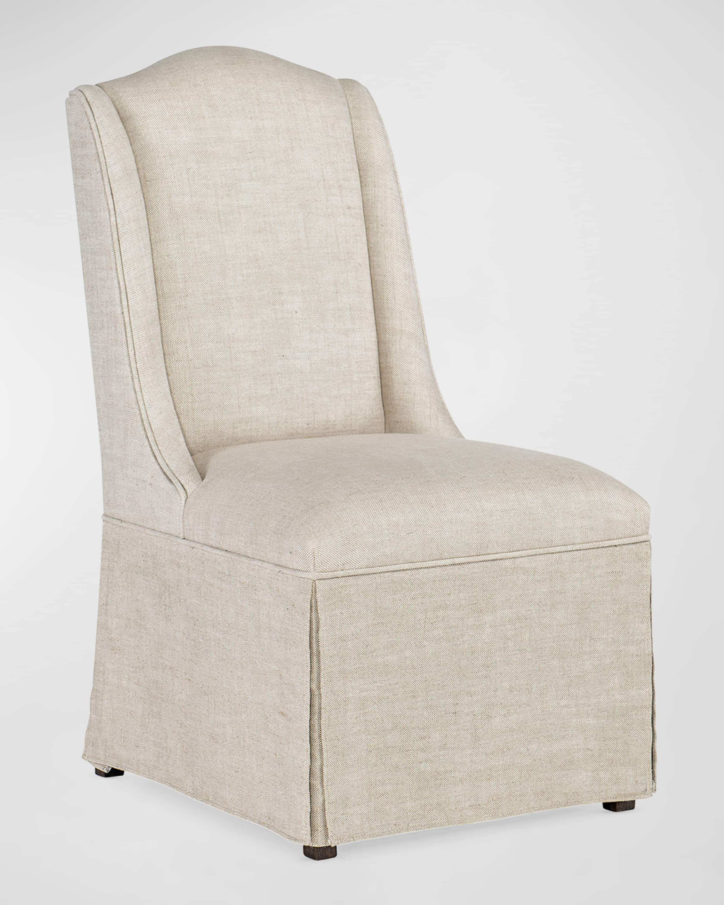 Skirted side chair best sale
