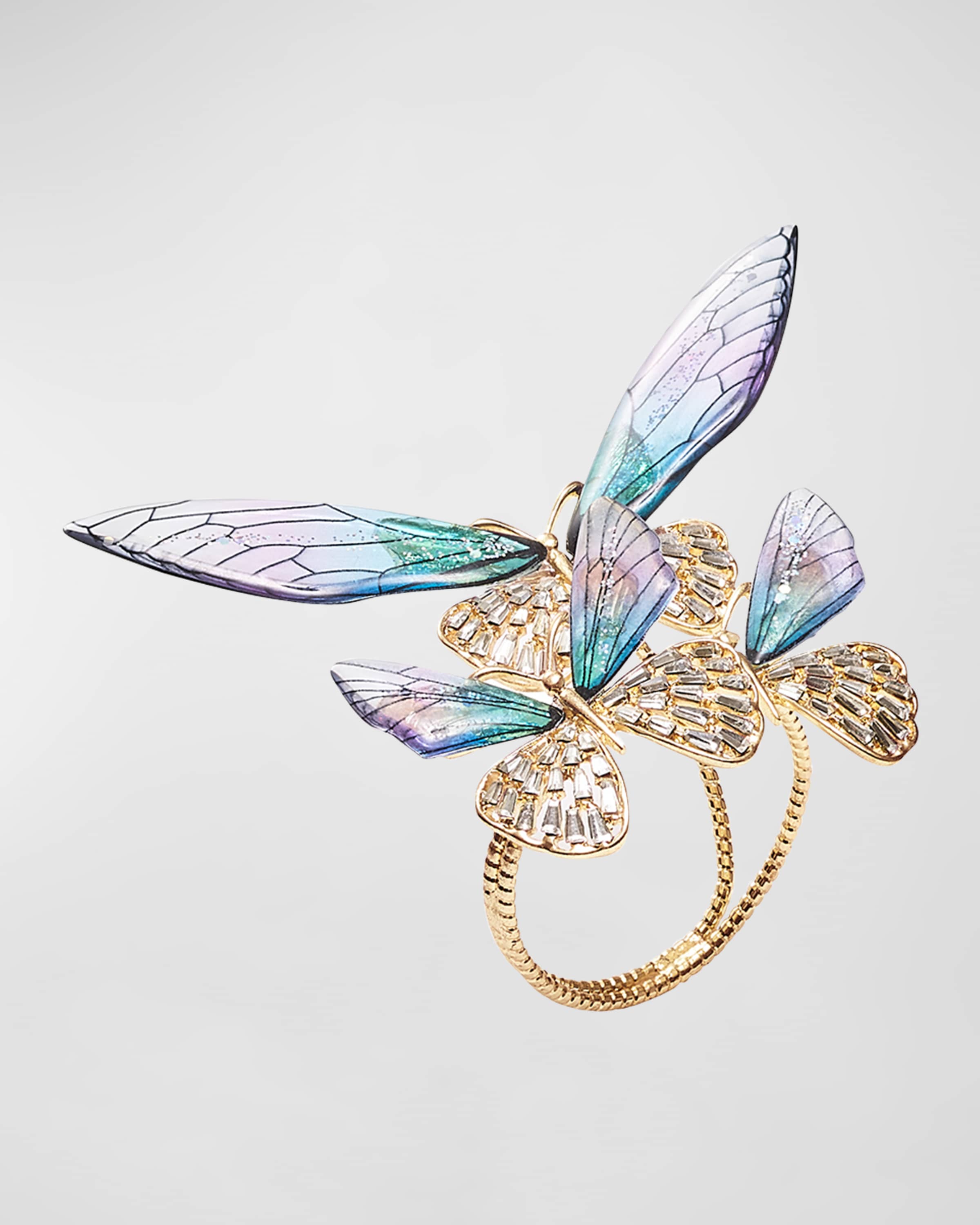 Kim Seybert Flutter Napkin Rings, Set of 4