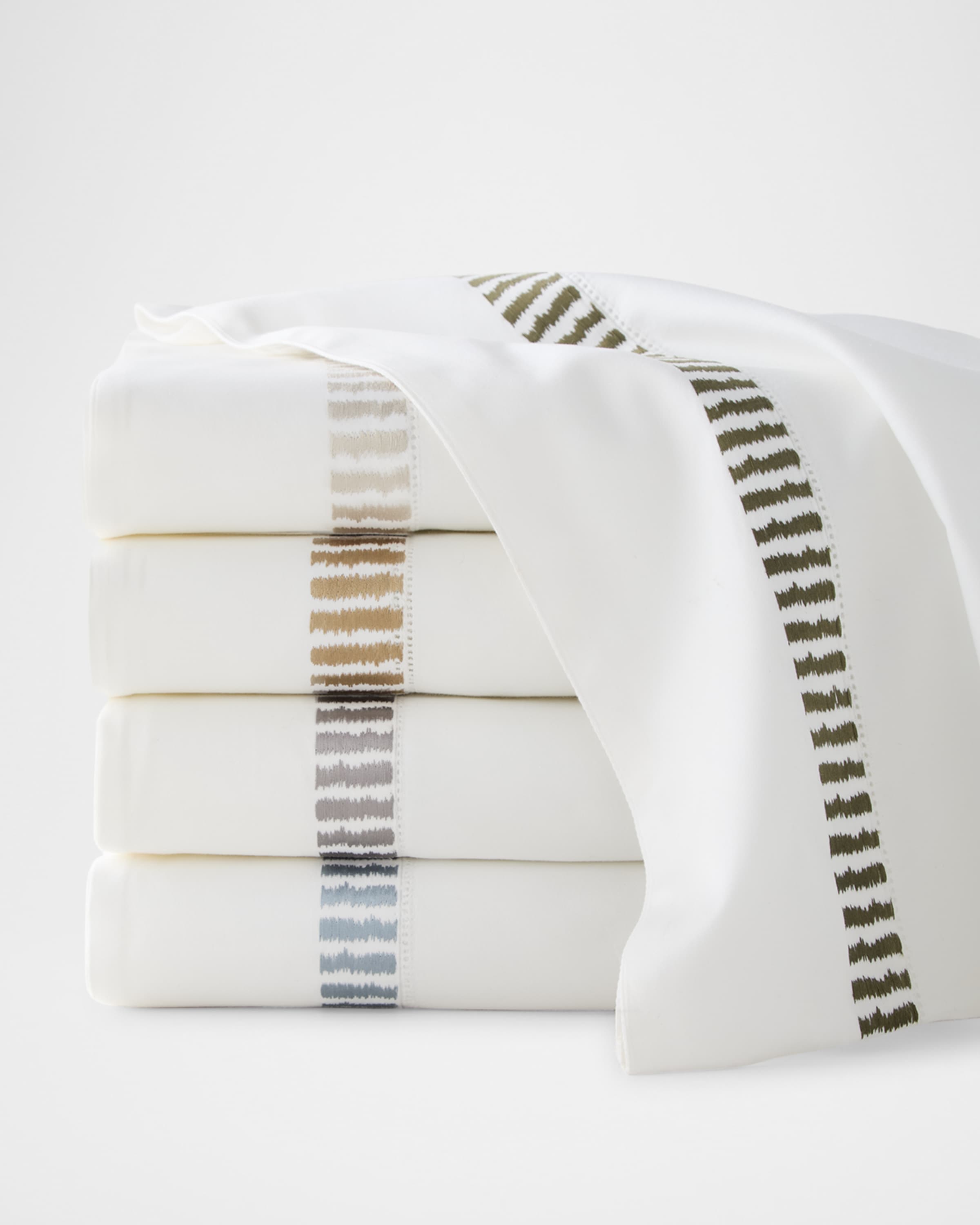 Amity Home Savona Embroidered Pillowcase Pair, King
