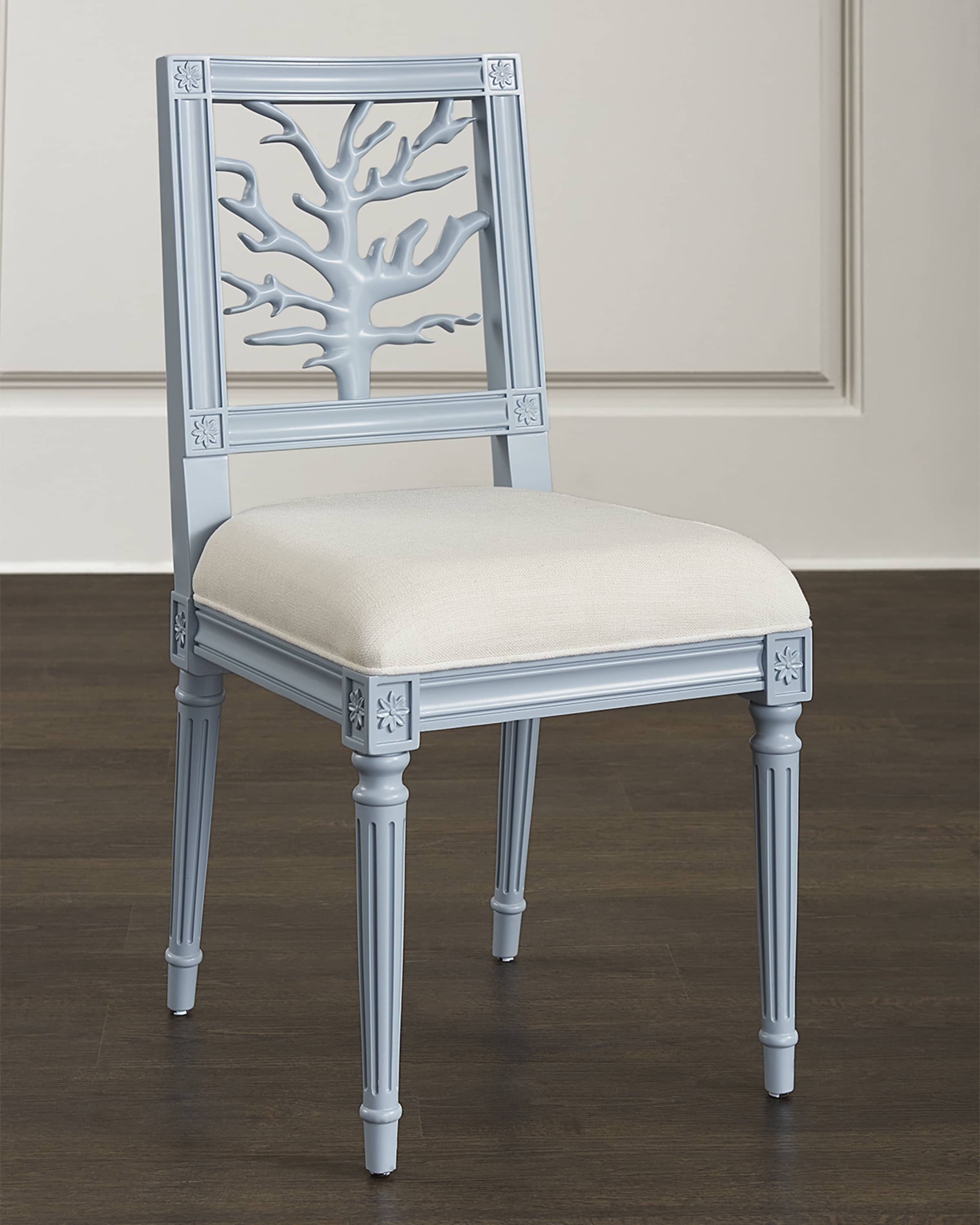 Worlds Away Blithe Dining Chair 