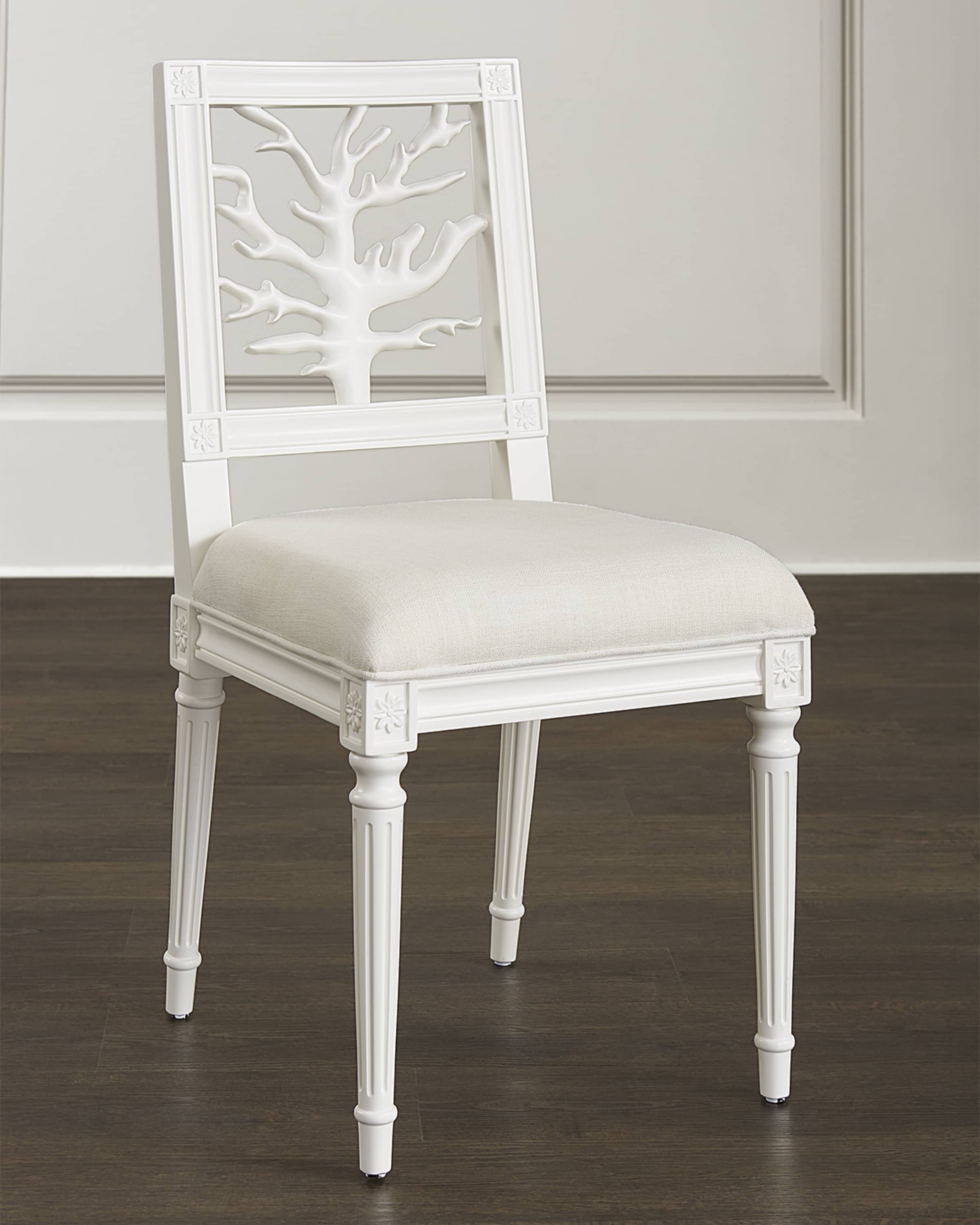 Worlds Away Blithe Dining Chair 