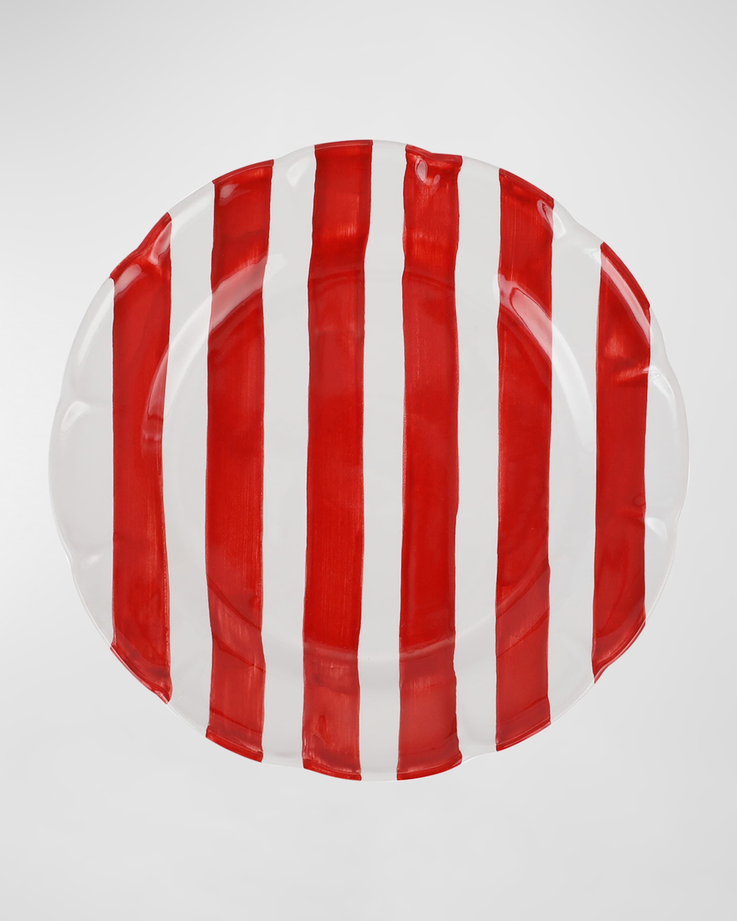 Vietri Amalfitana Stripe Dinner Plate 