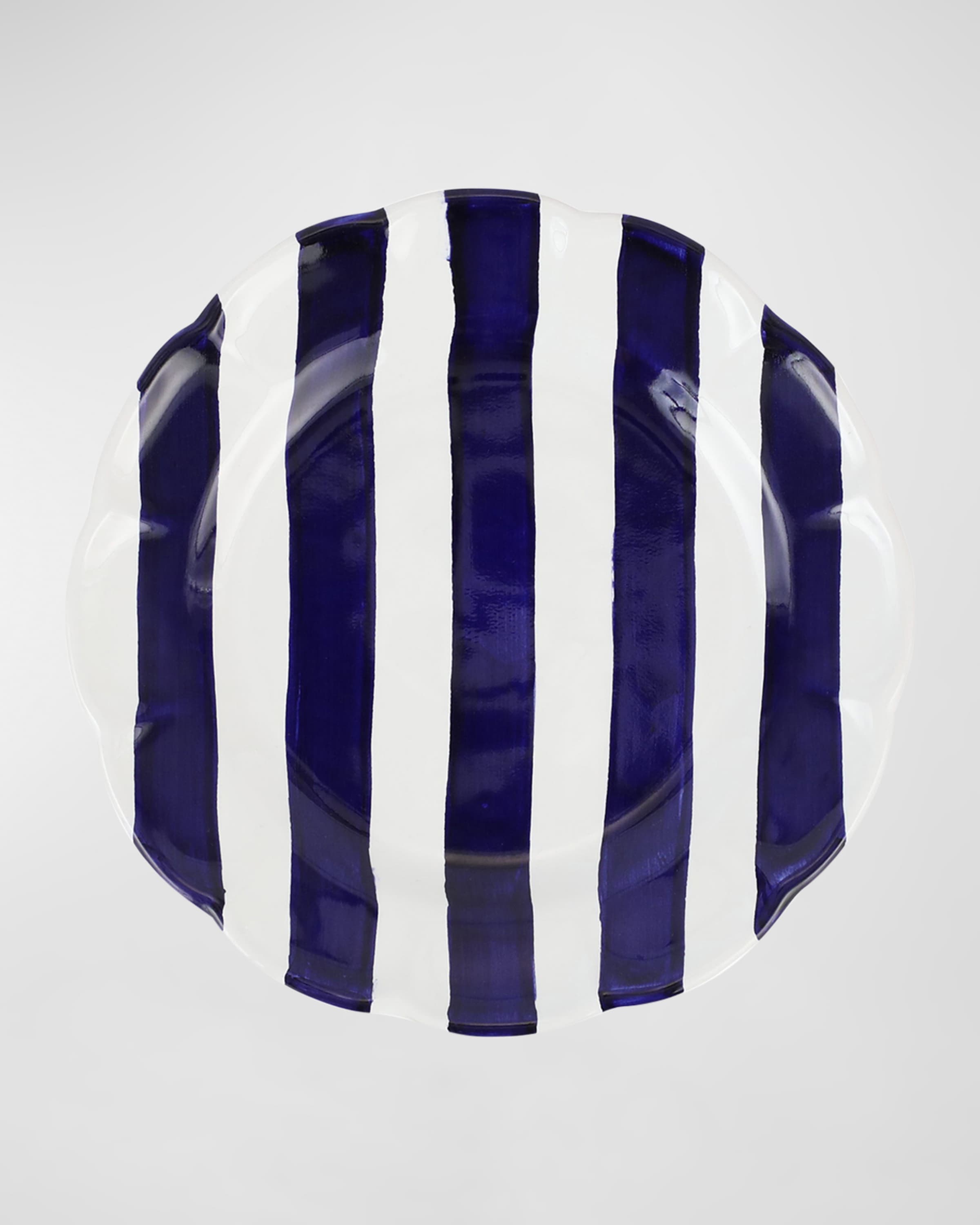 Vietri Amalfitana Stripe Salad Plate 
