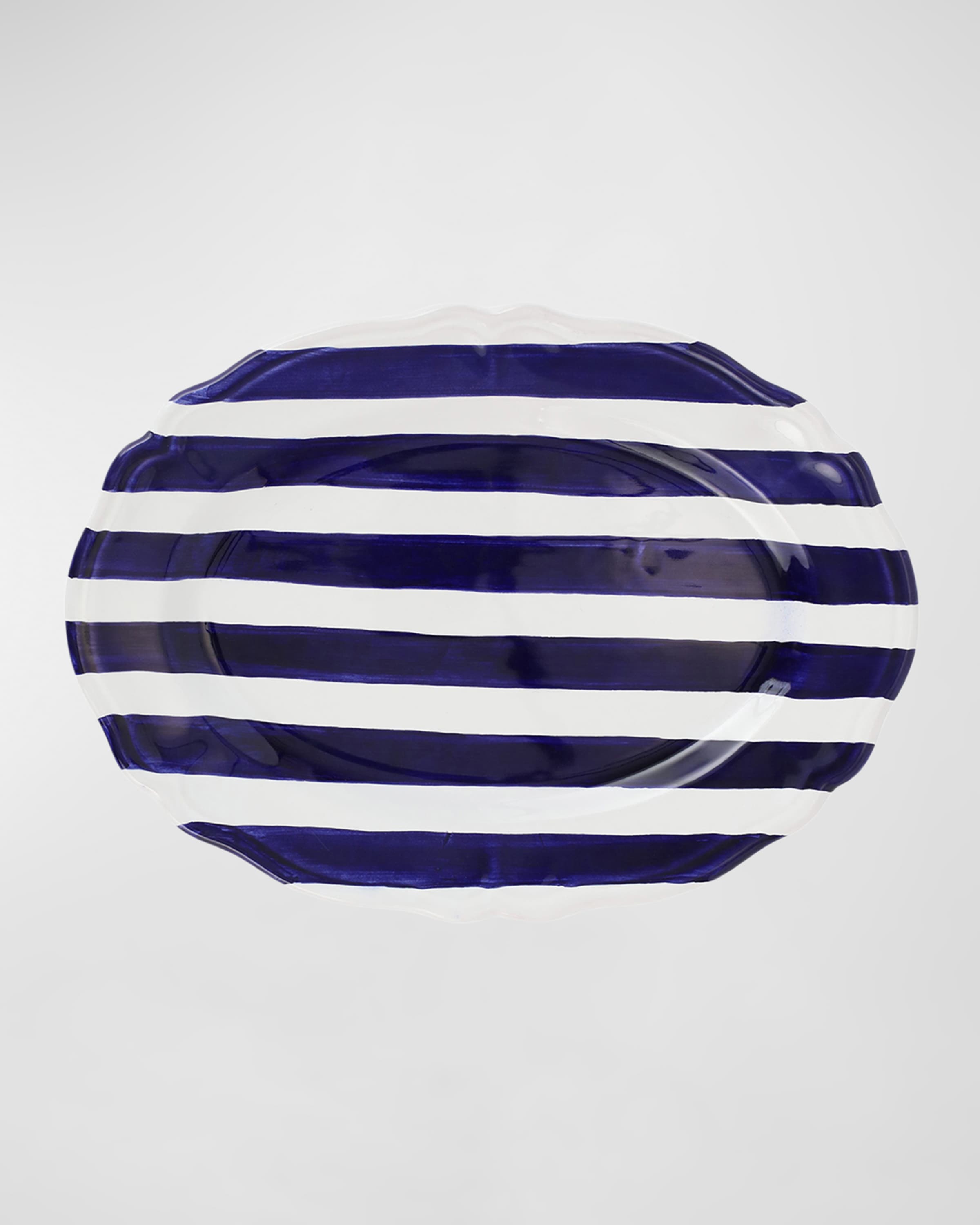 Vietri Amalfitana Stripe Round Platter