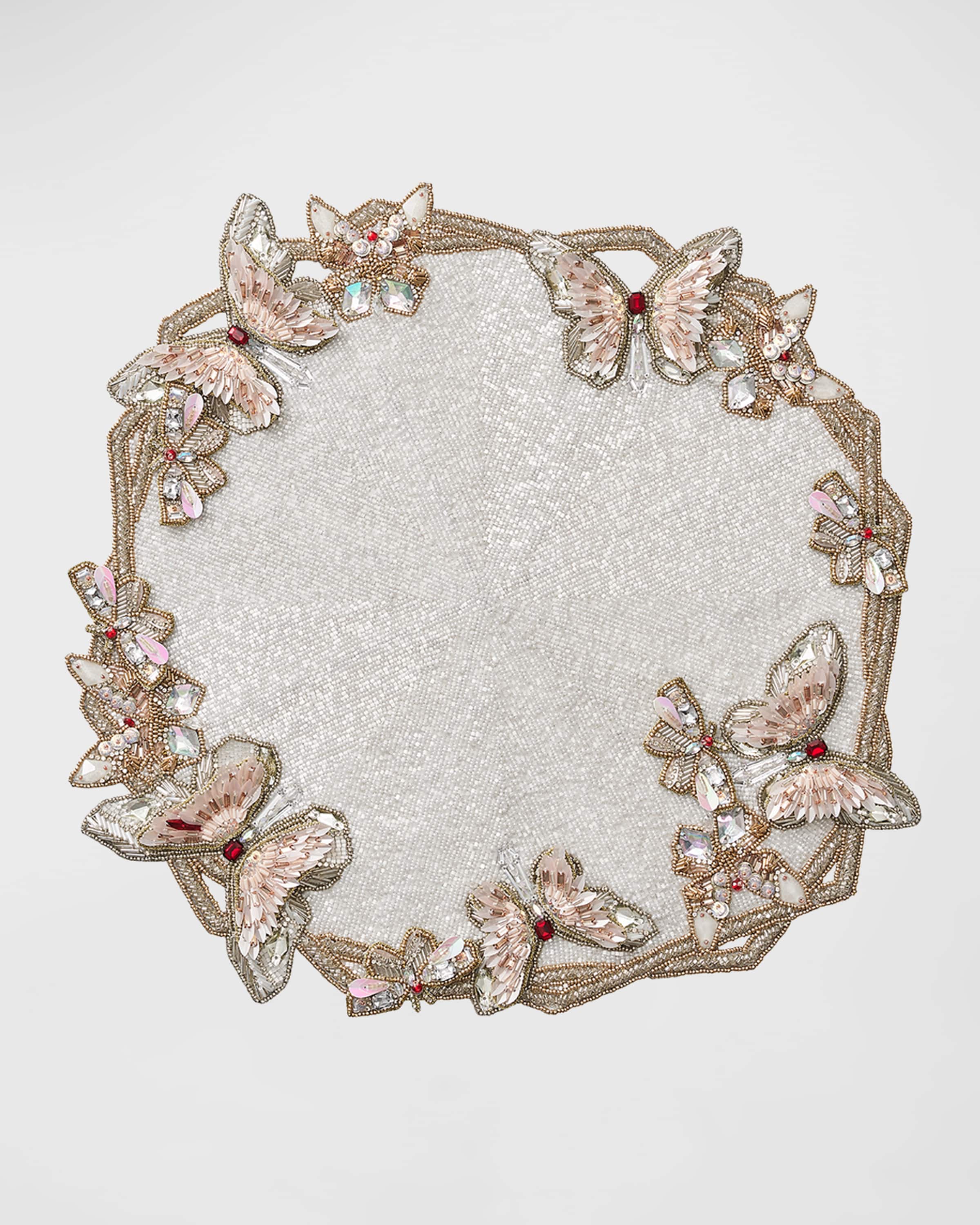 Baccarat x Kim Seybert Diamant Butterflies Placemats, Set of 2 
