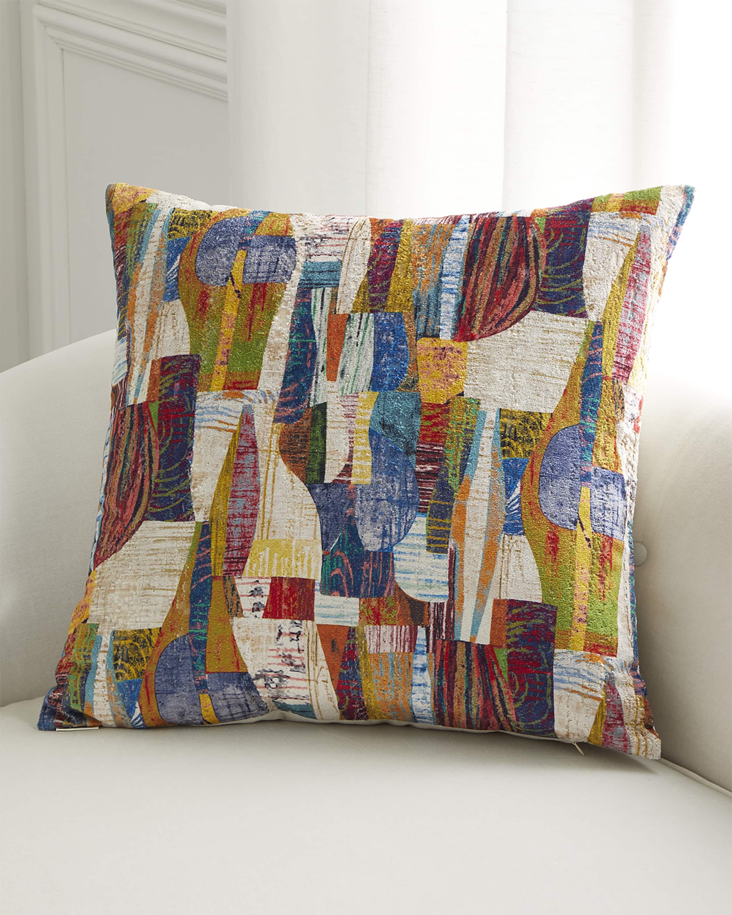D.V. KAP Home Jems Decorative Pillow, 24"Sq. 