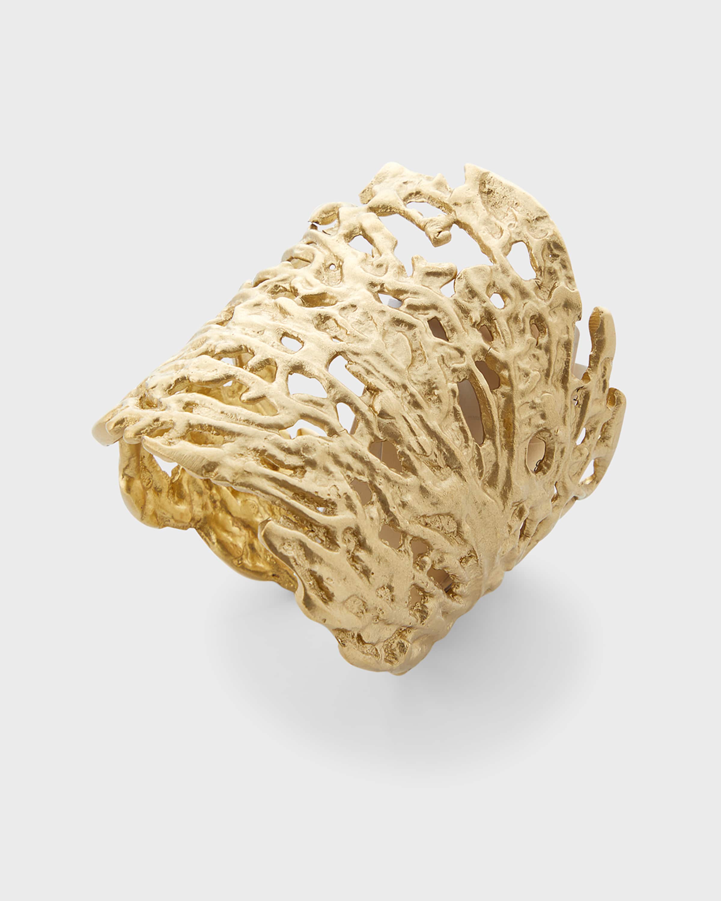 Kim Seybert Coral Cuff Napkin RIng 