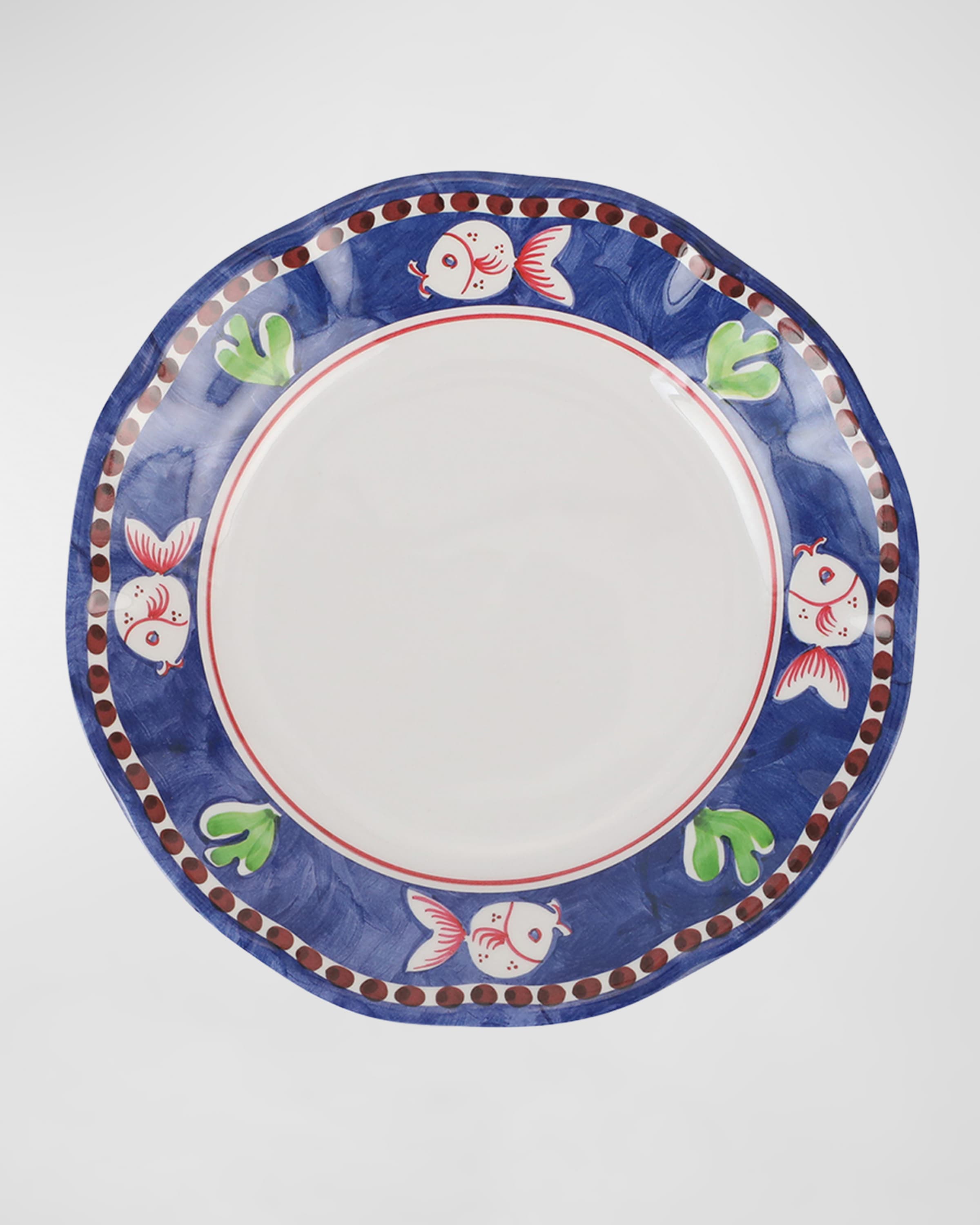 Vietri Melamine Campagna Pesce Salad Plate