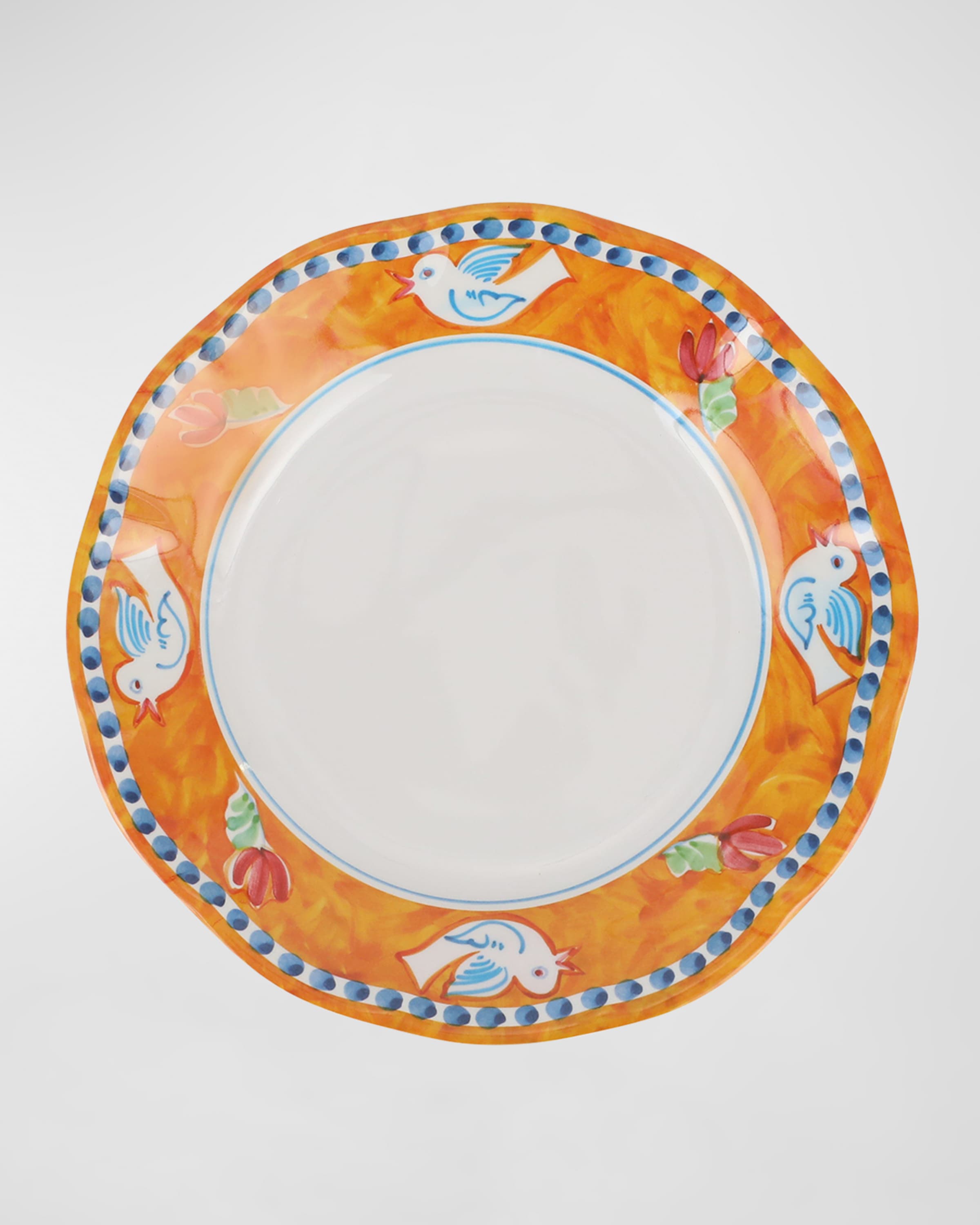 Vietri  Melamine Campagna Uccello Salad Plate