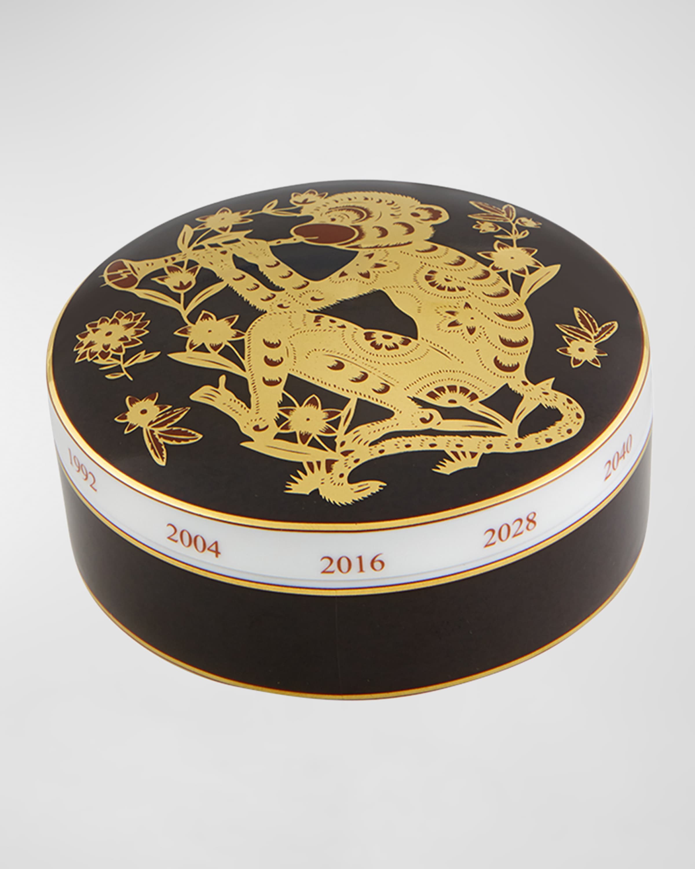 Vista Alegre Large Round Monkey Box 