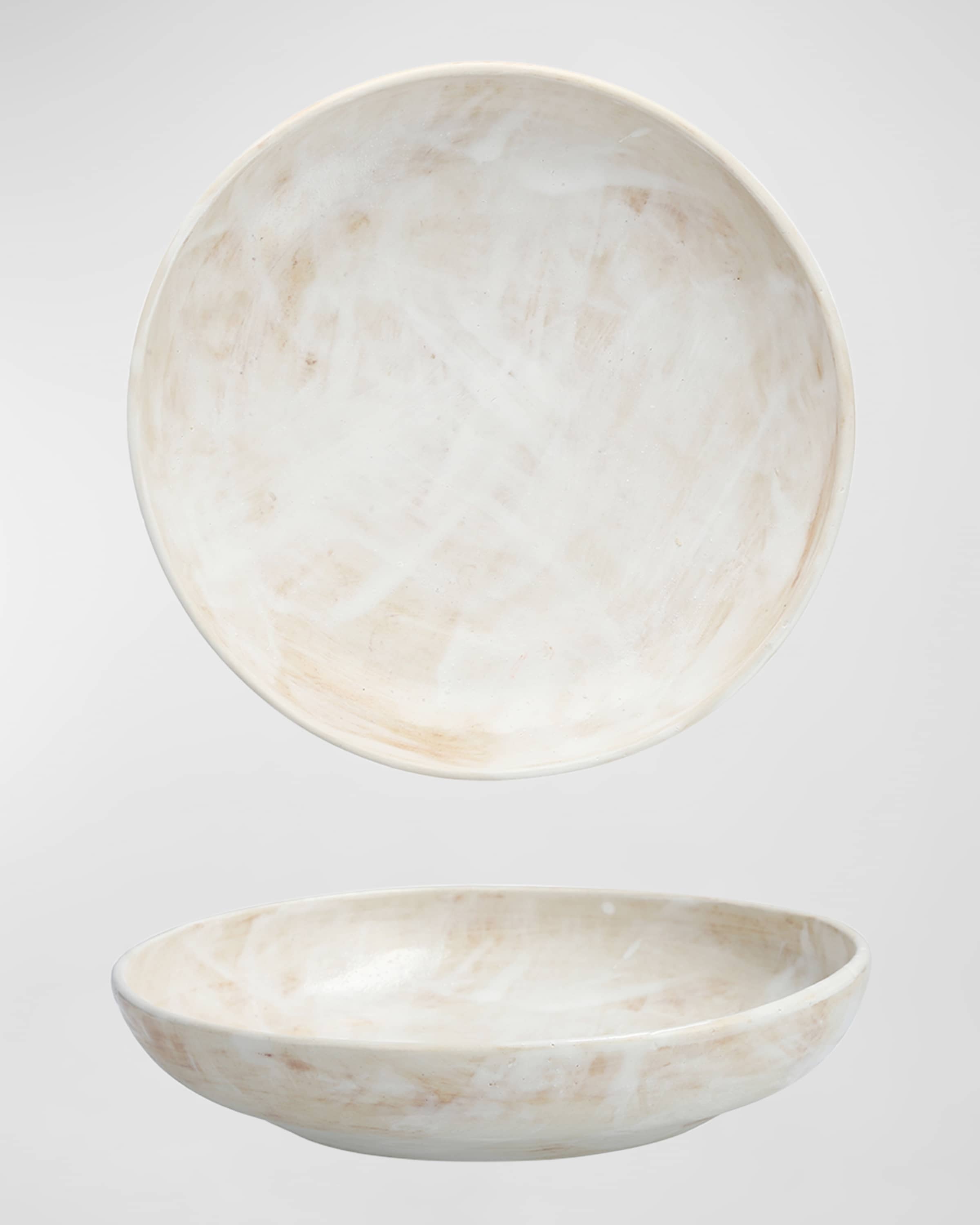 Cloud Terre by Fortessa No.2 White Camila Bowls, Set of 4 
