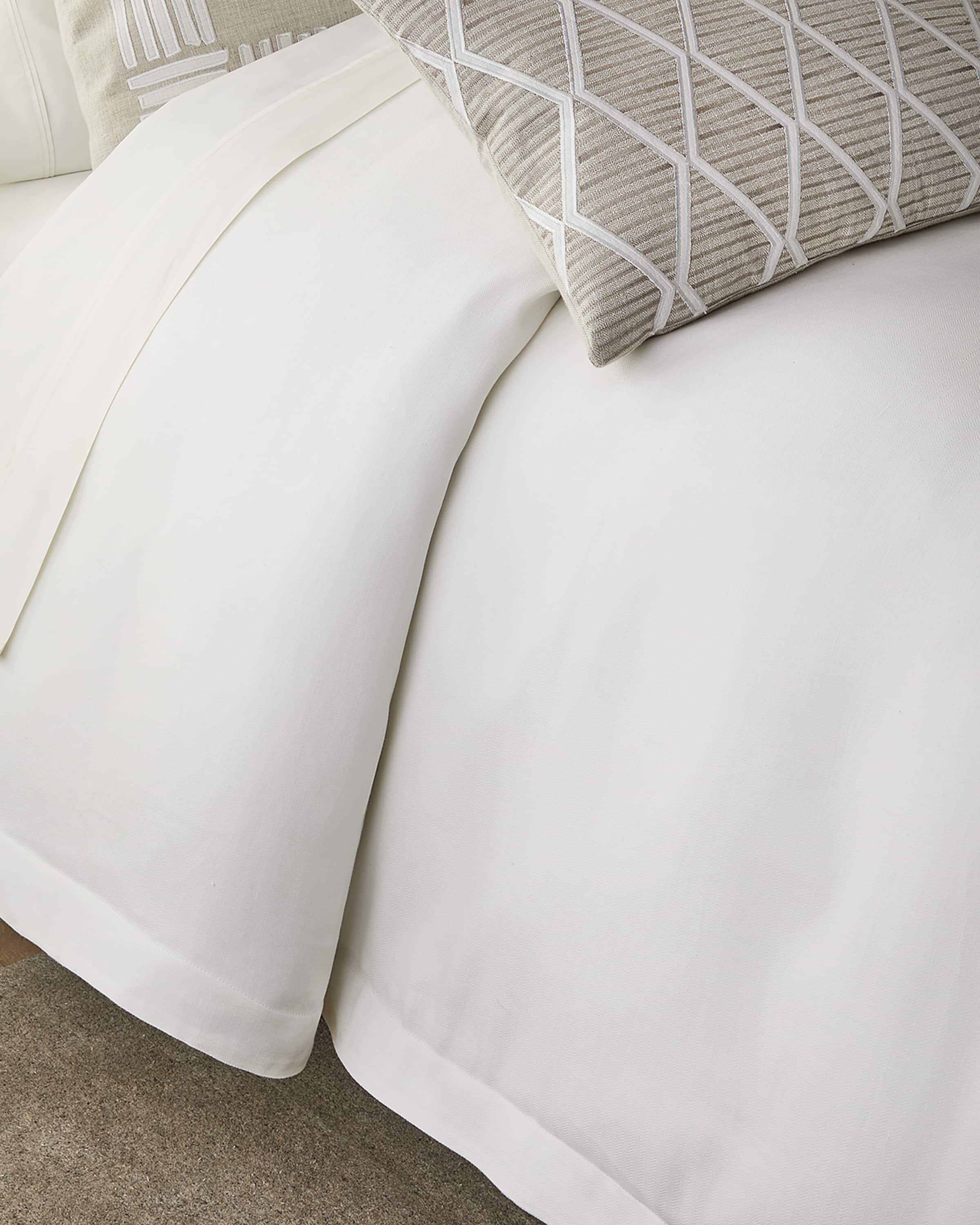 Lili Alessandra Savannah Herringbone Duvet, King