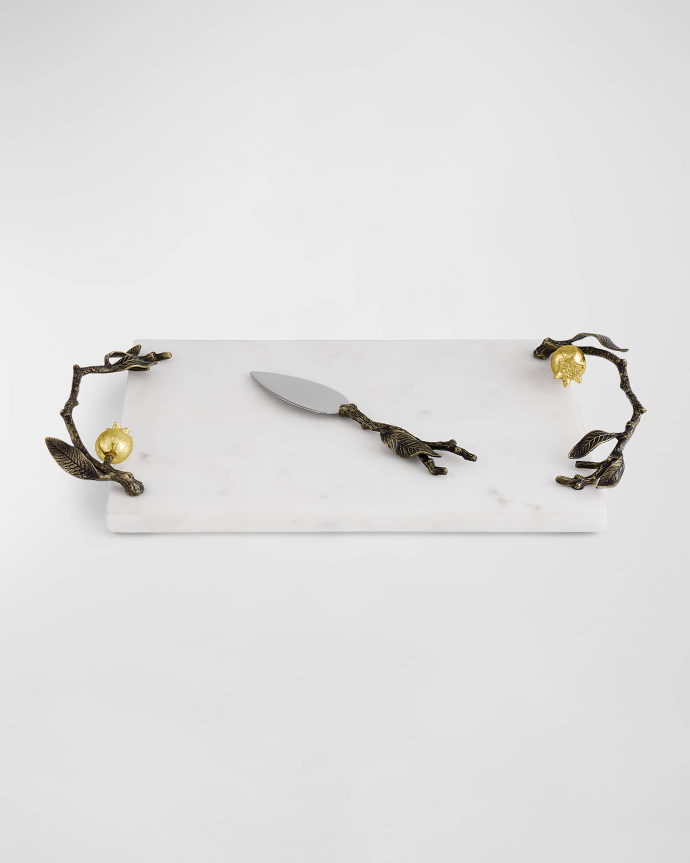 Michael Aram Pomegranate Cheeseboard With Spreader 