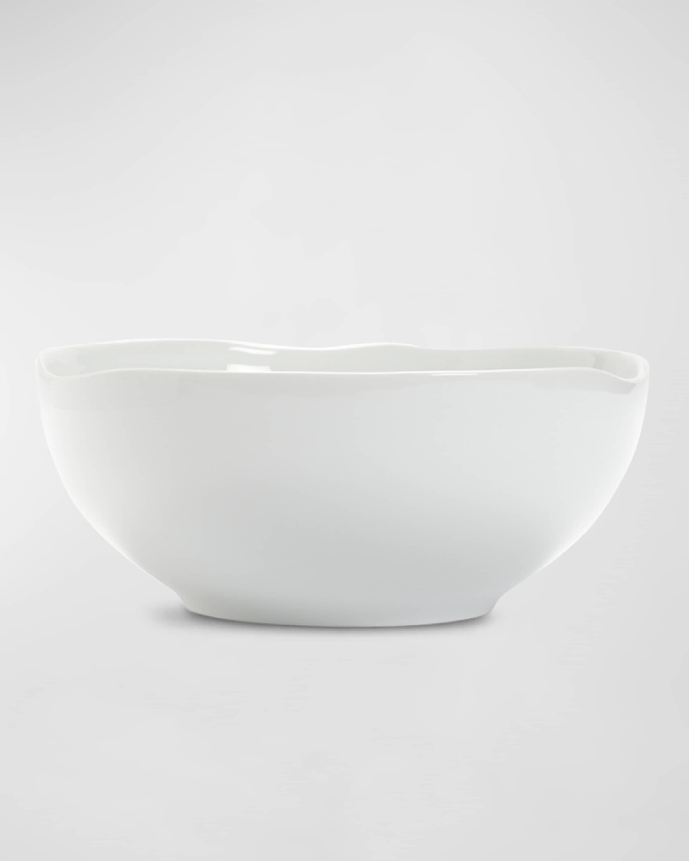 PILLIVUYT Teck 6" White Cereal Bowl, Set of 4