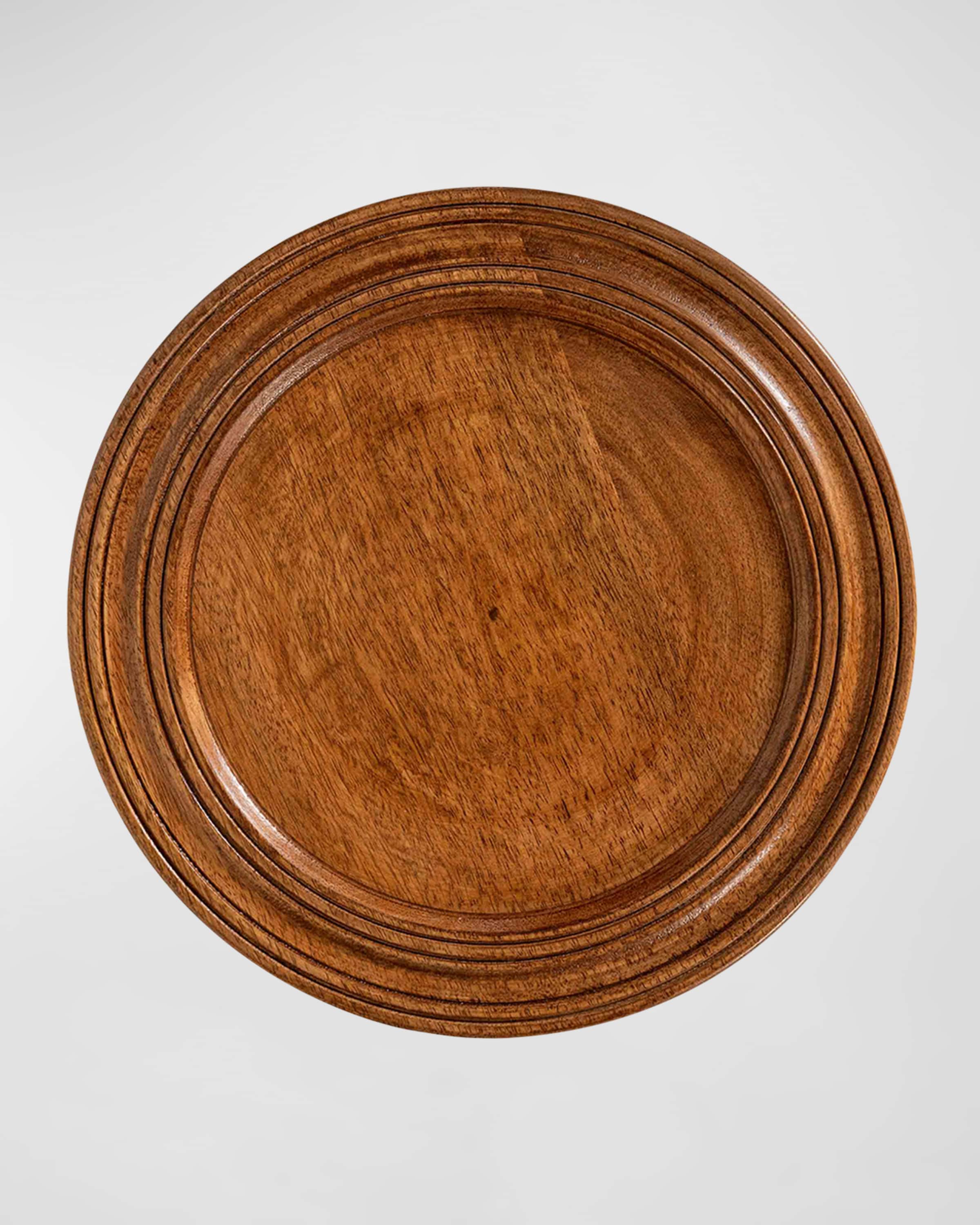 Juliska Bilbao Wood Charger, 14"