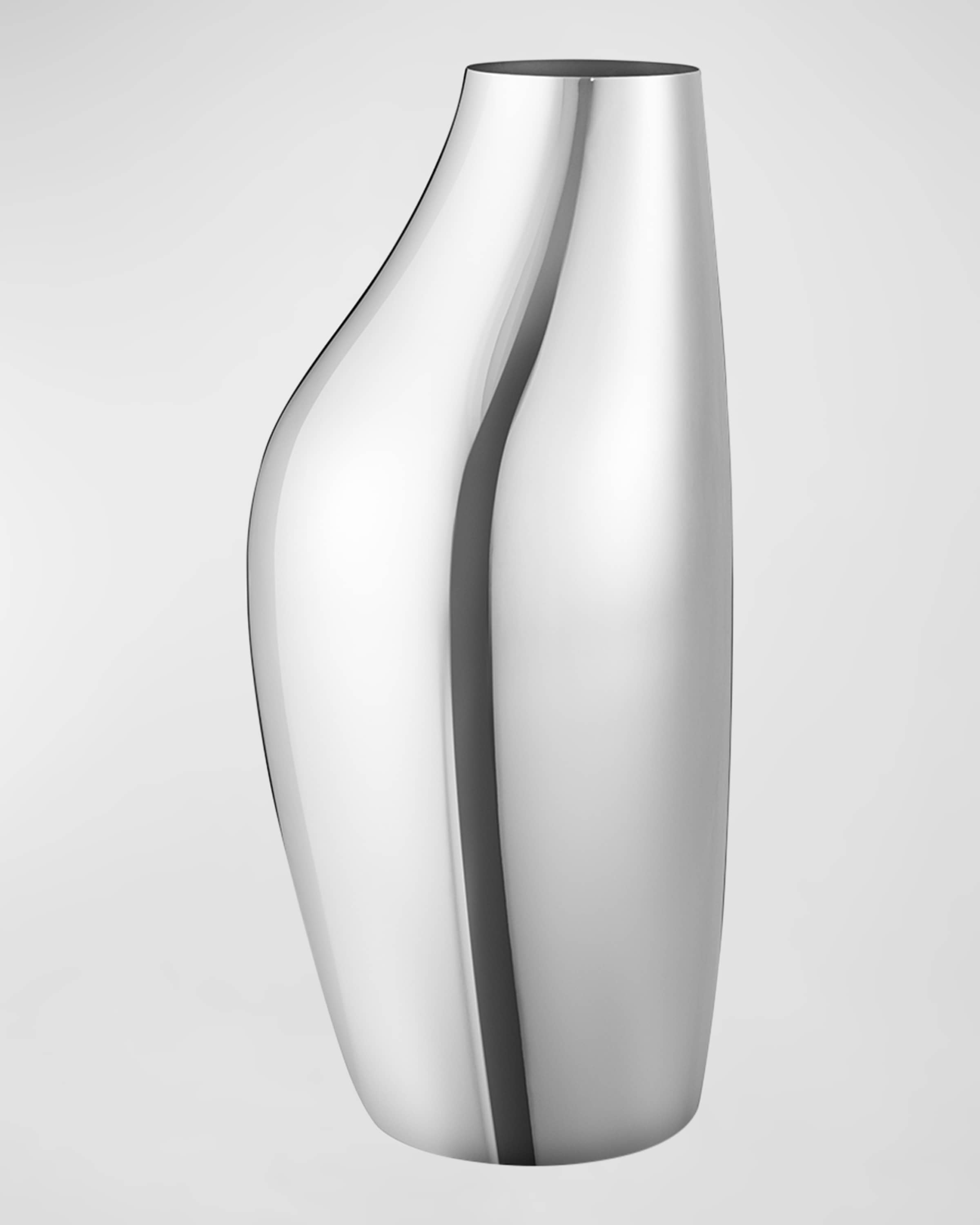 Georg Jensen Sky Stainless Steel Vases & Matching Items | Horchow