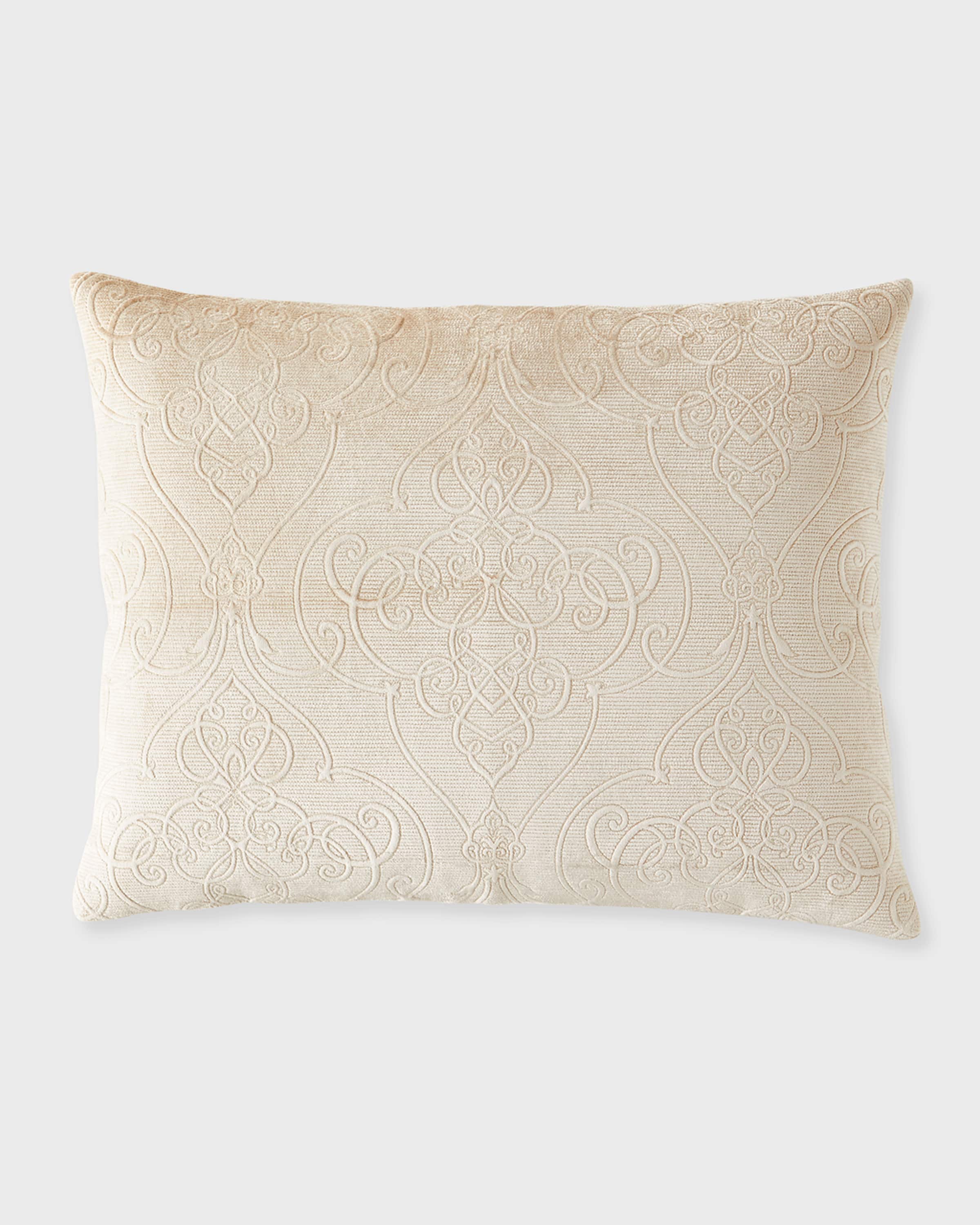 Callisto Home Davim Scroll Velvet King Sham