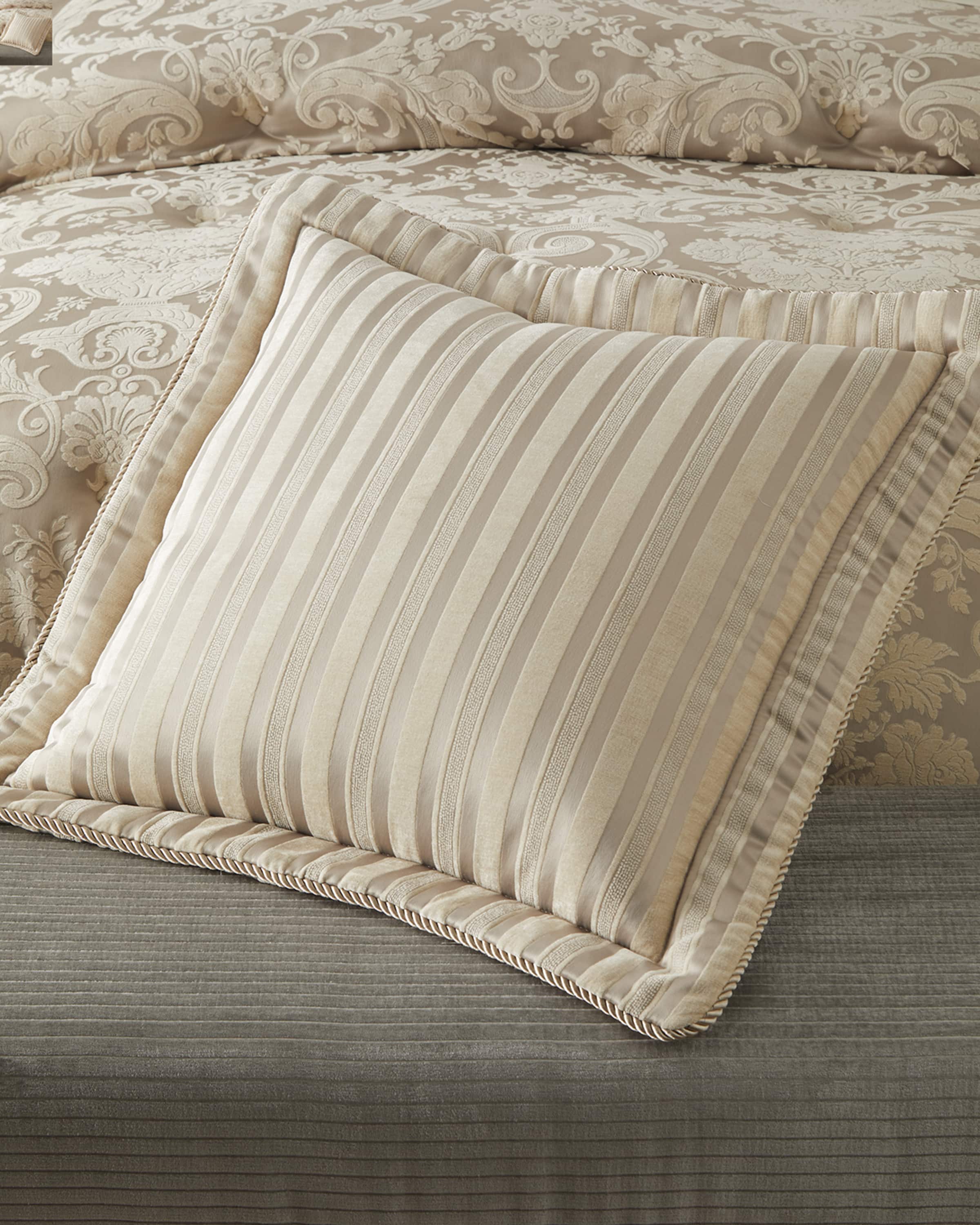 Austin Horn Collection Annabelle Stripe Euro Sham 