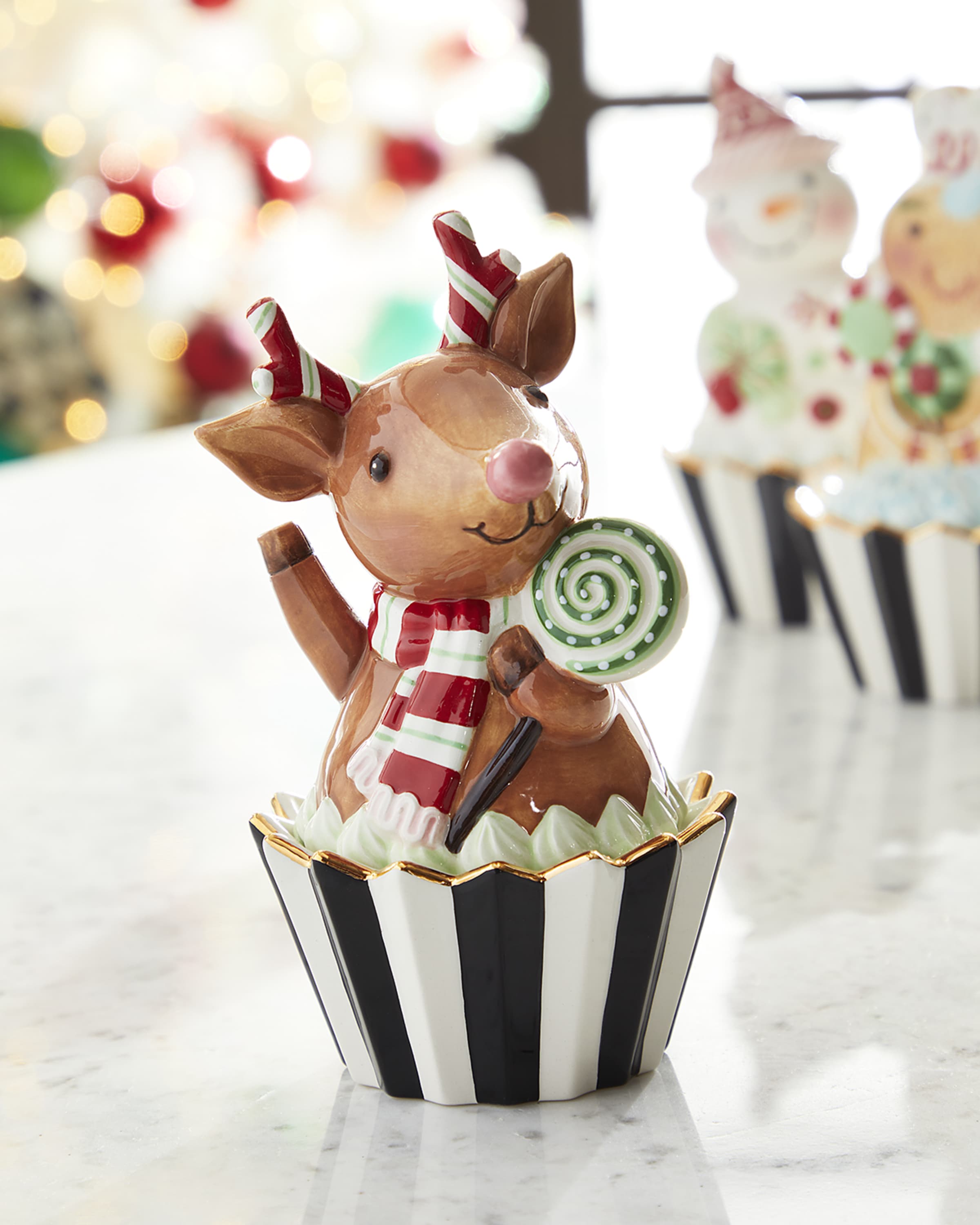 MacKenzie-Childs Holiday Sweets Cupcake Boxes & Matching Items 