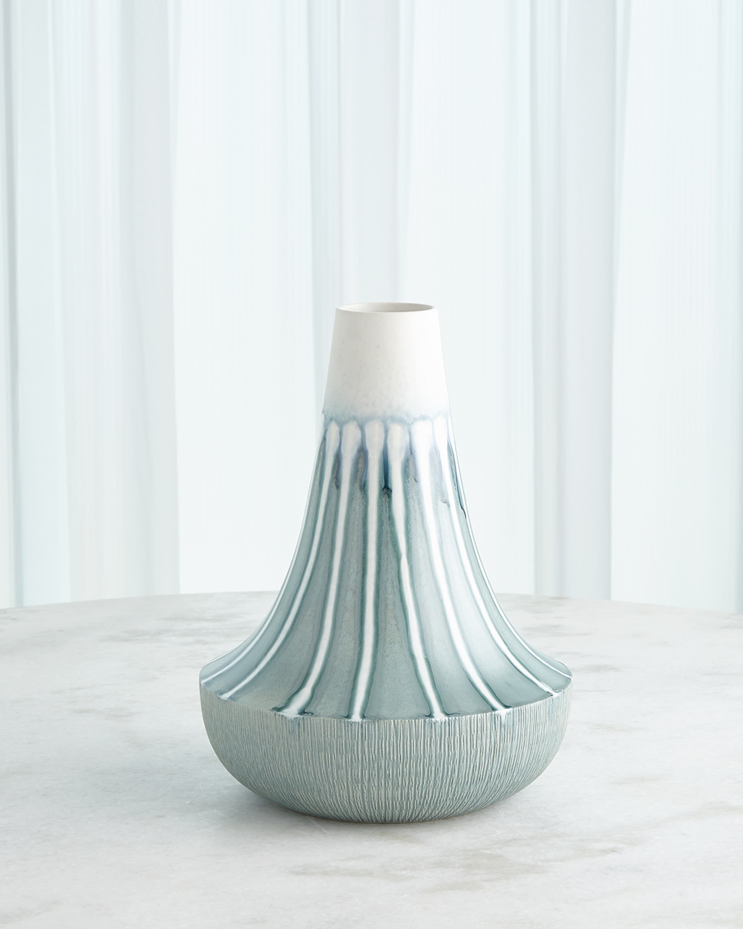 Global Views Striped Flair Vase - Small 