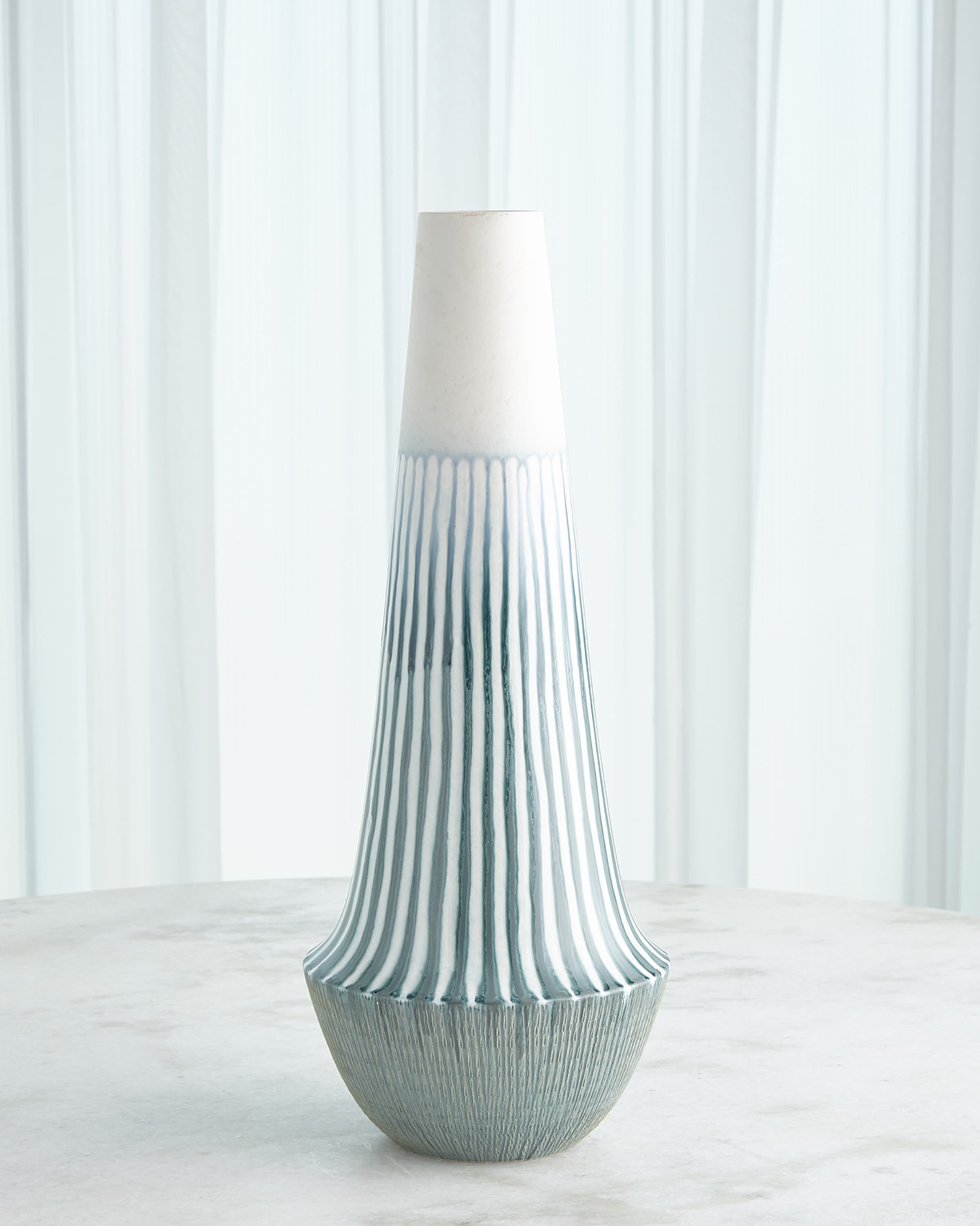 Global Views Striped Flair Vase - Large 