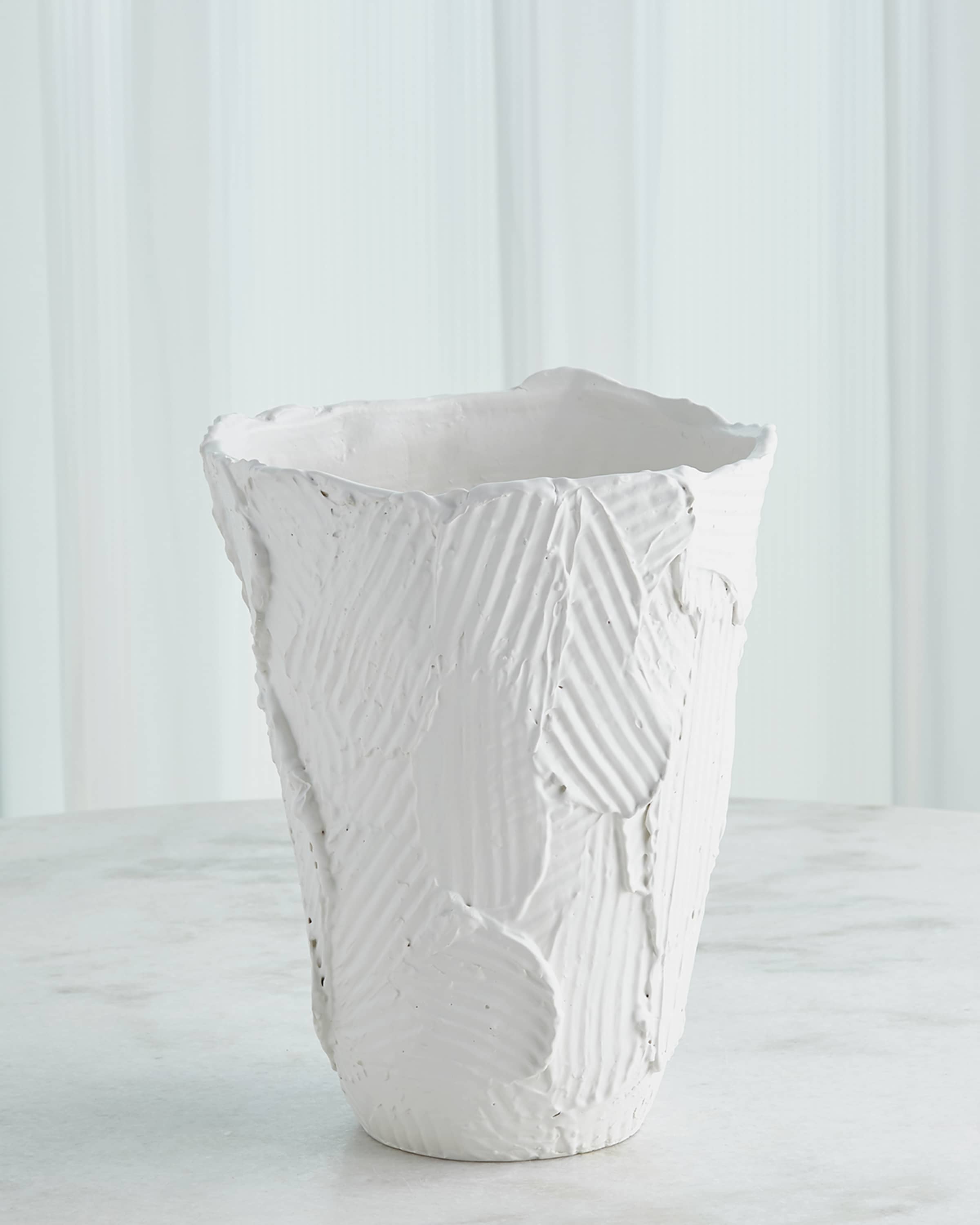 Global Views Matte Chip Vase 