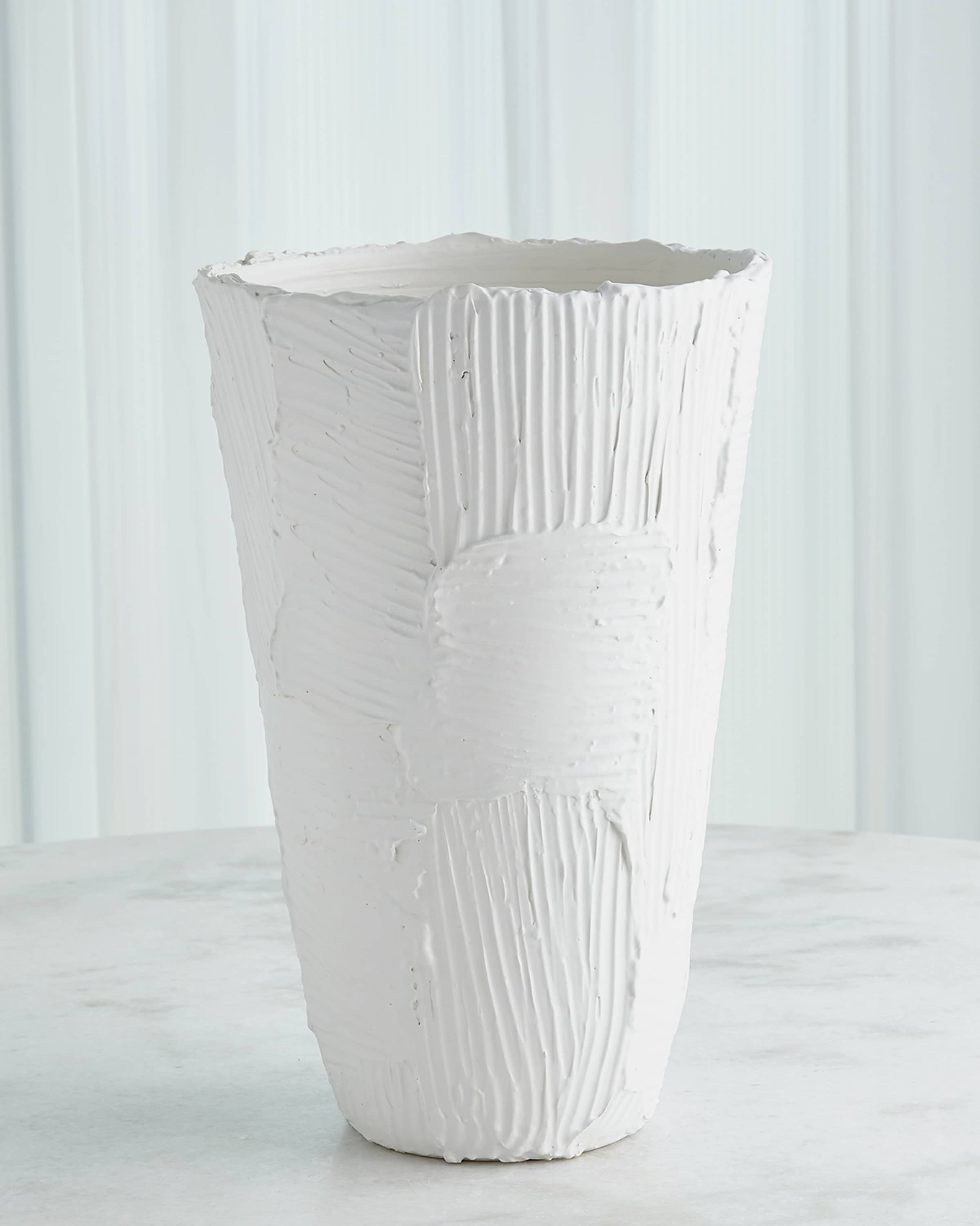Global Views Matte Tall Chip Vase 