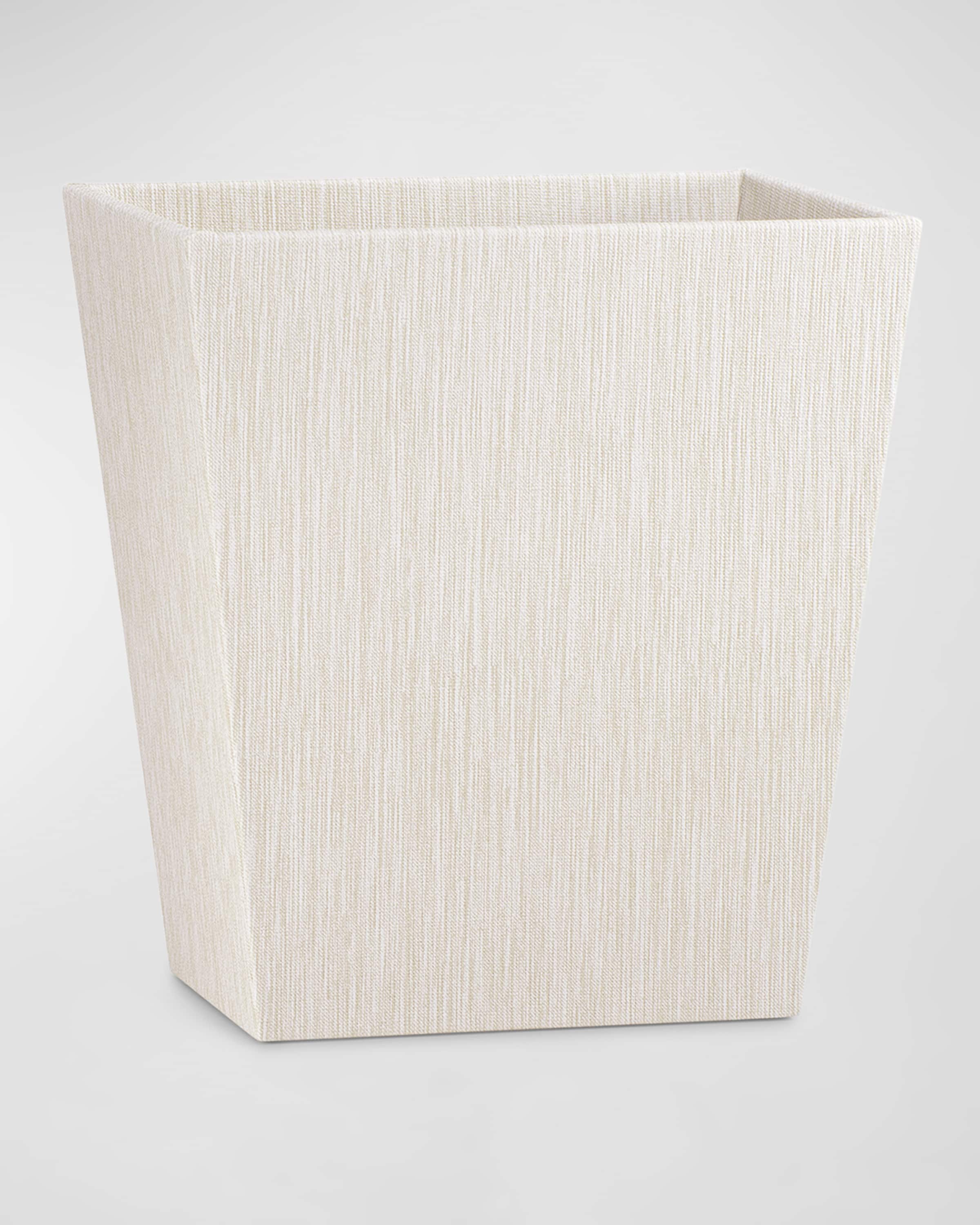 Labrazel Reed Linen Wastebasket