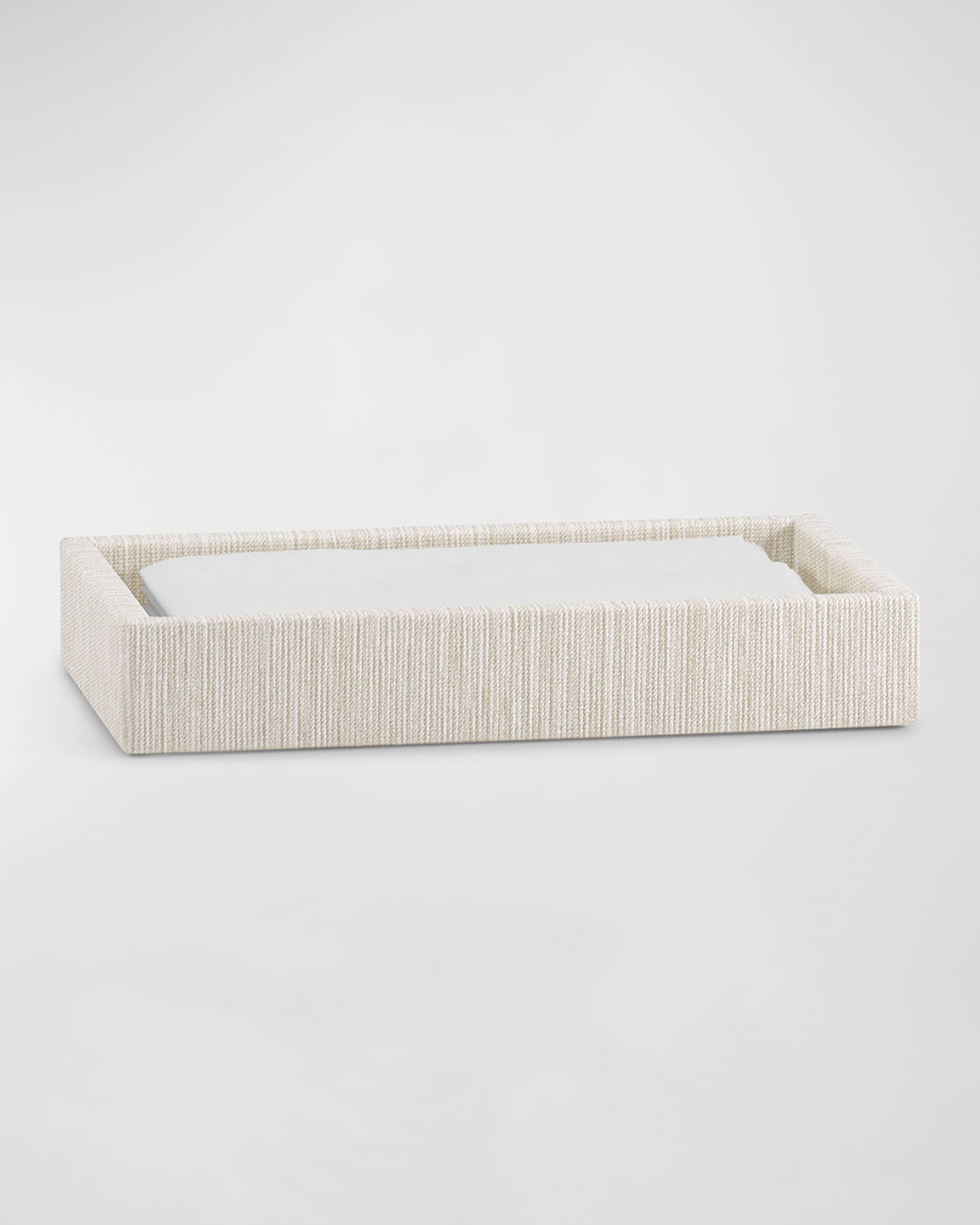 Labrazel Reed Linen Towel Tray