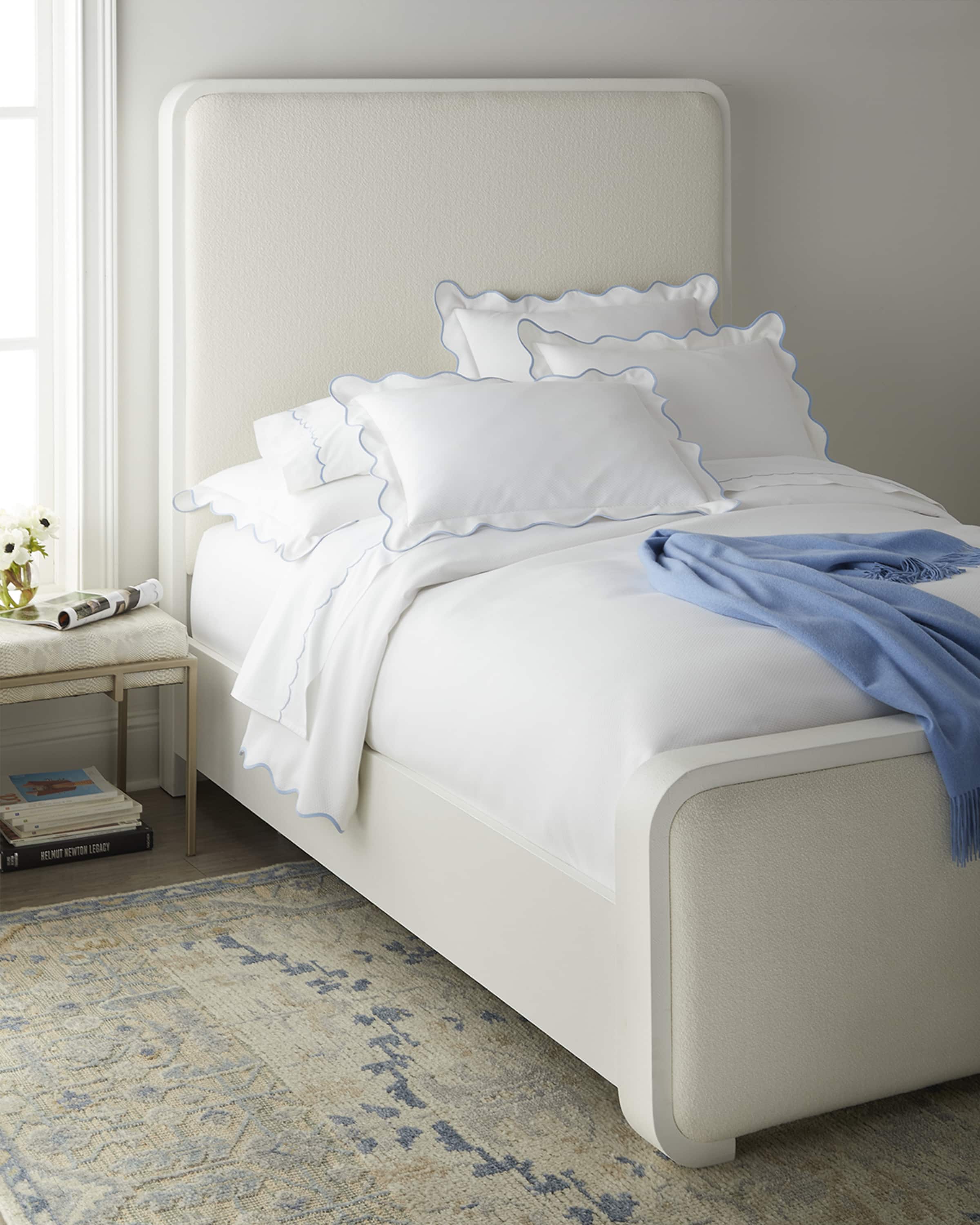 Hooker Furniture Ashore Upholstered Panel Bed Collection Matching Items Horchow