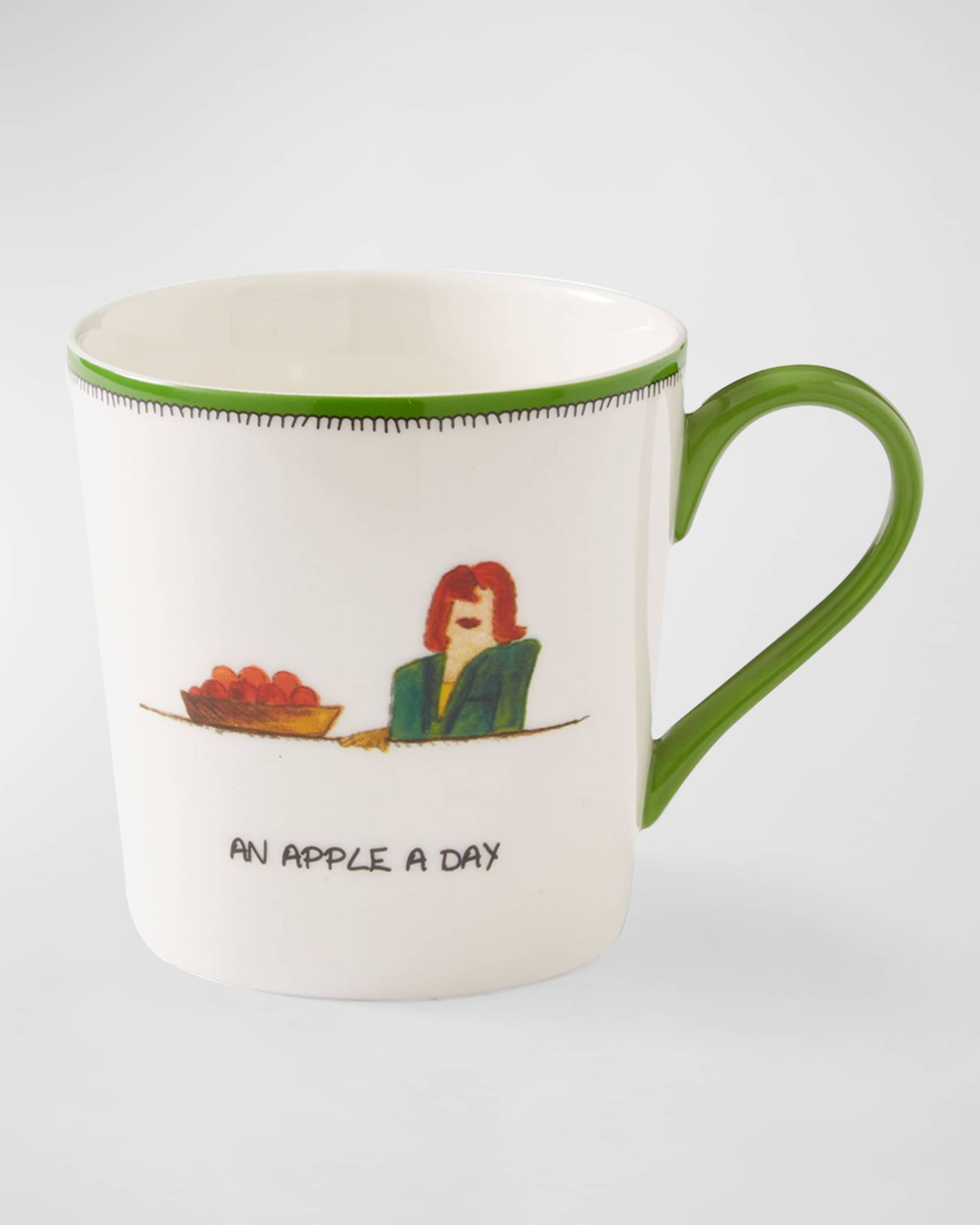 Kit Kemp for Spode Apple A Day Doodle Mug
