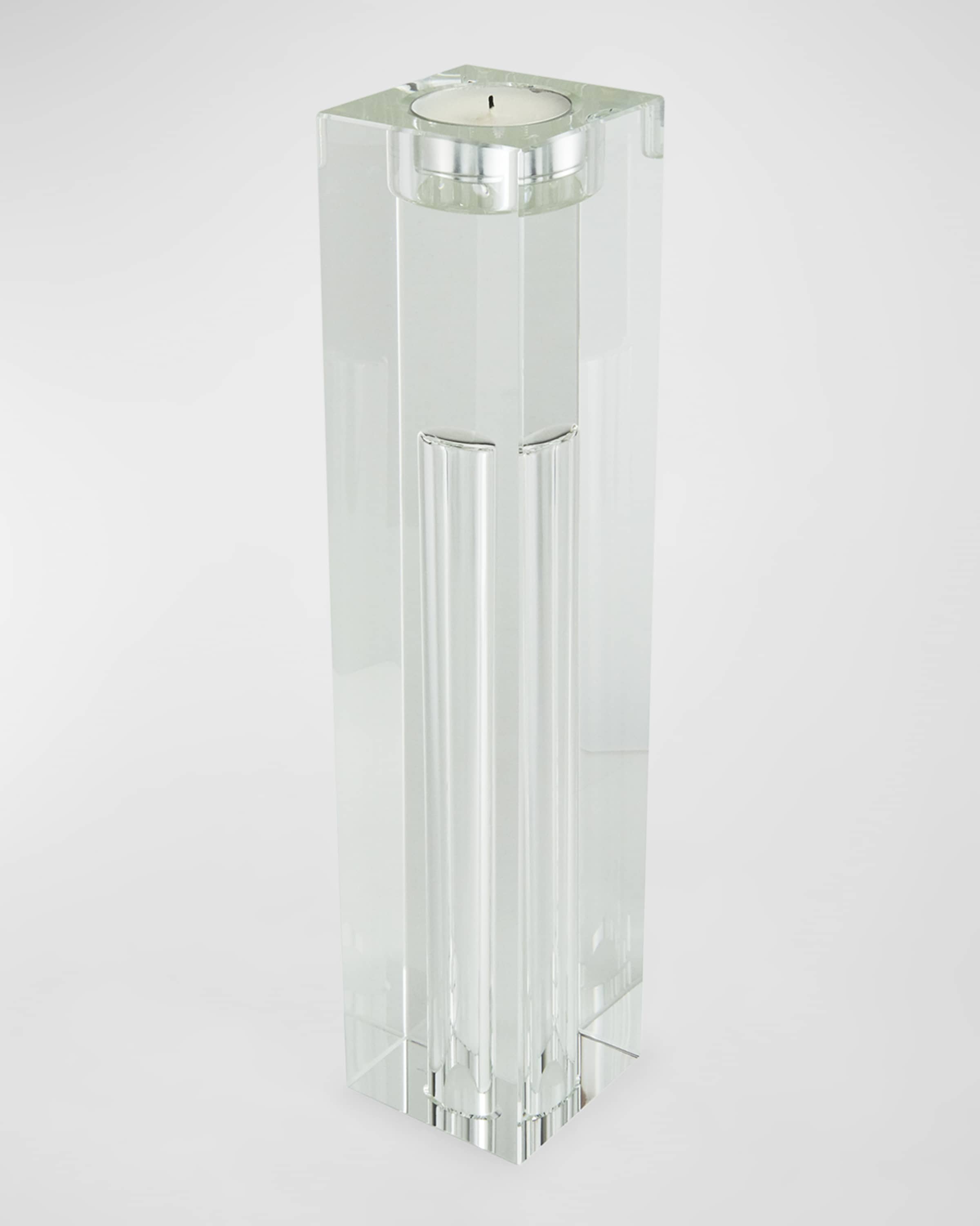 Tizo Clear Crystal Votive Candle Holder - Large