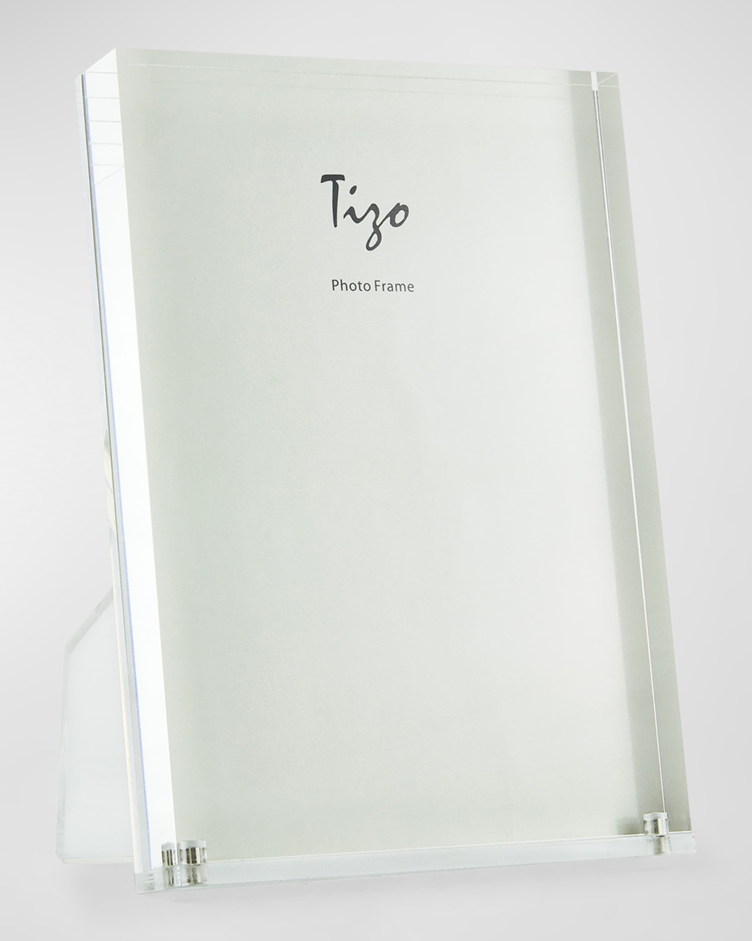 Tizo thick lucite easel back frame collection matching items horchow
