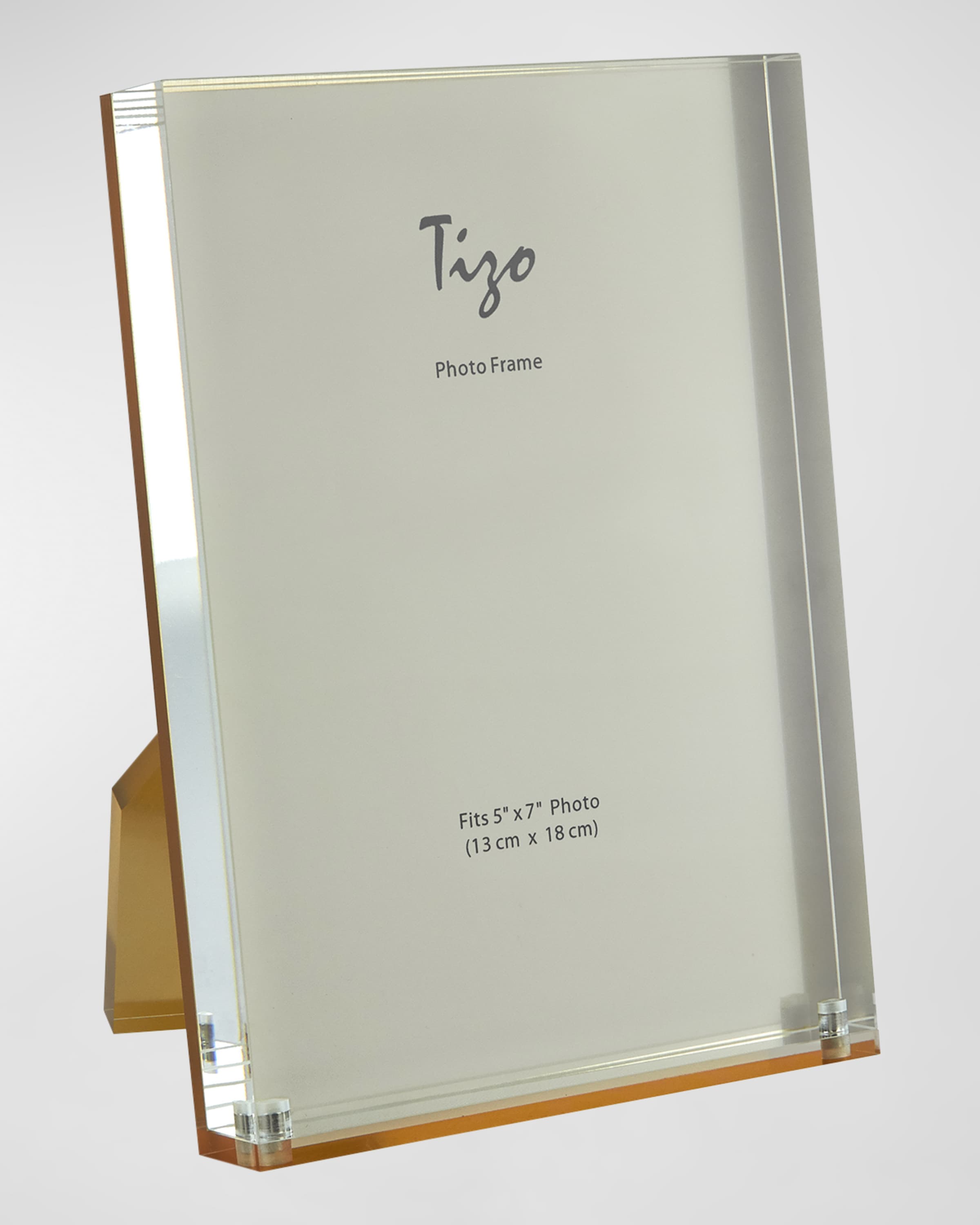 Tizo thick lucite easel back frame collection matching items horchow