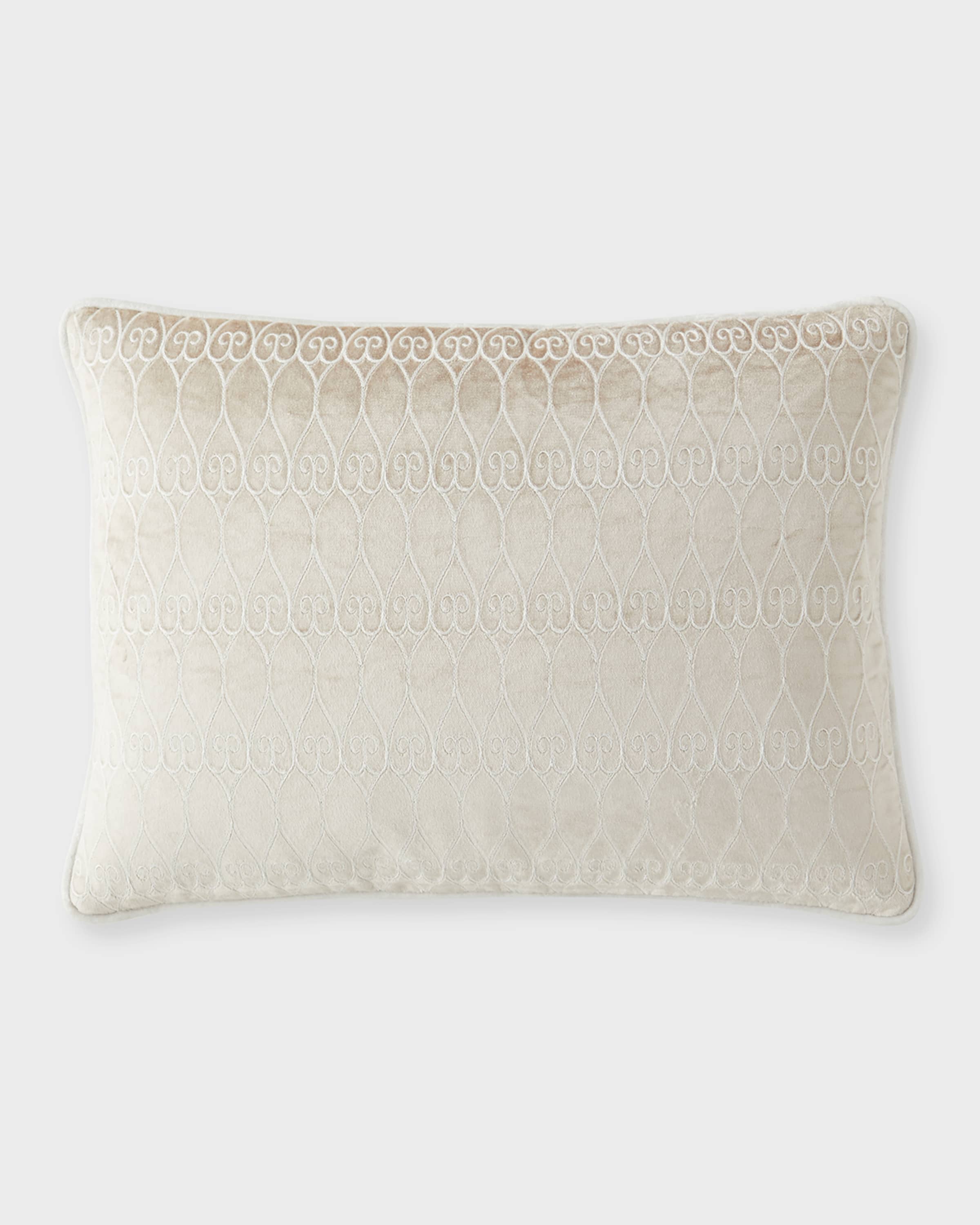 Callisto Home Trylan Scroll Decorative Pillow
