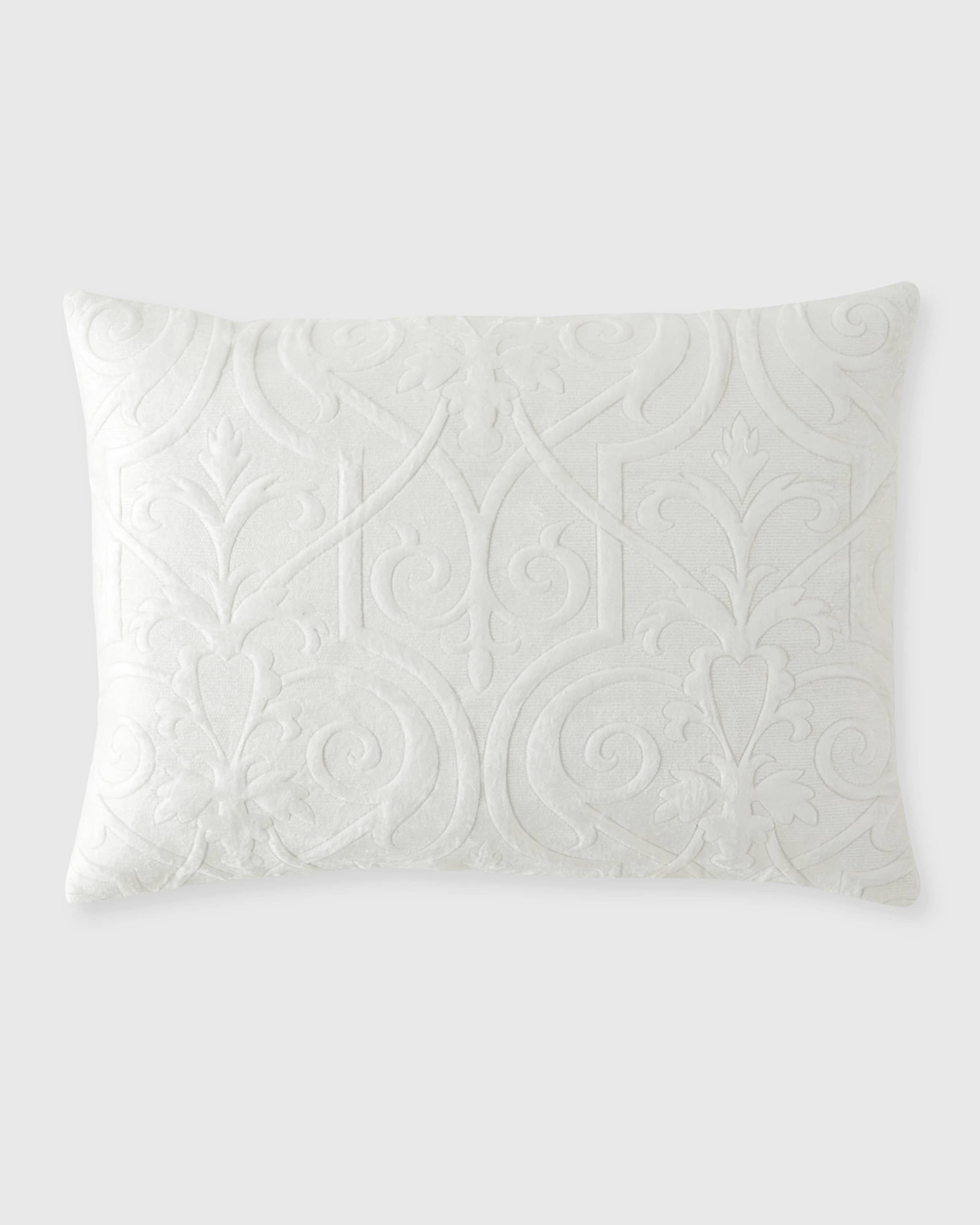 Callisto Home Troyes Renaissance Velvet King Sham 