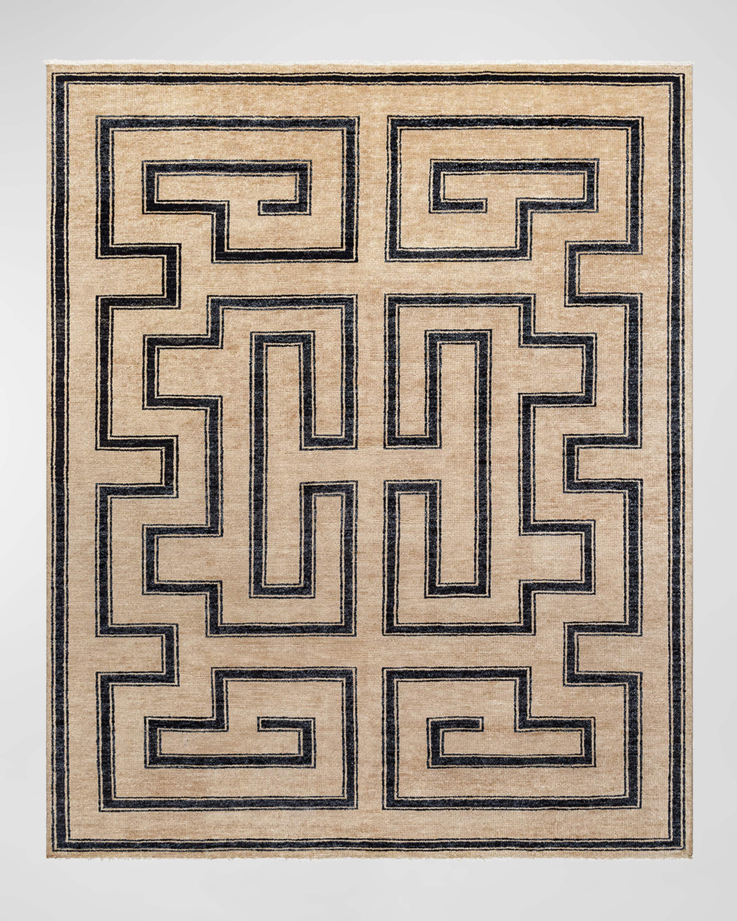 Surya Rugs Goldie Hand-Knotted Rug, 6' x 9'