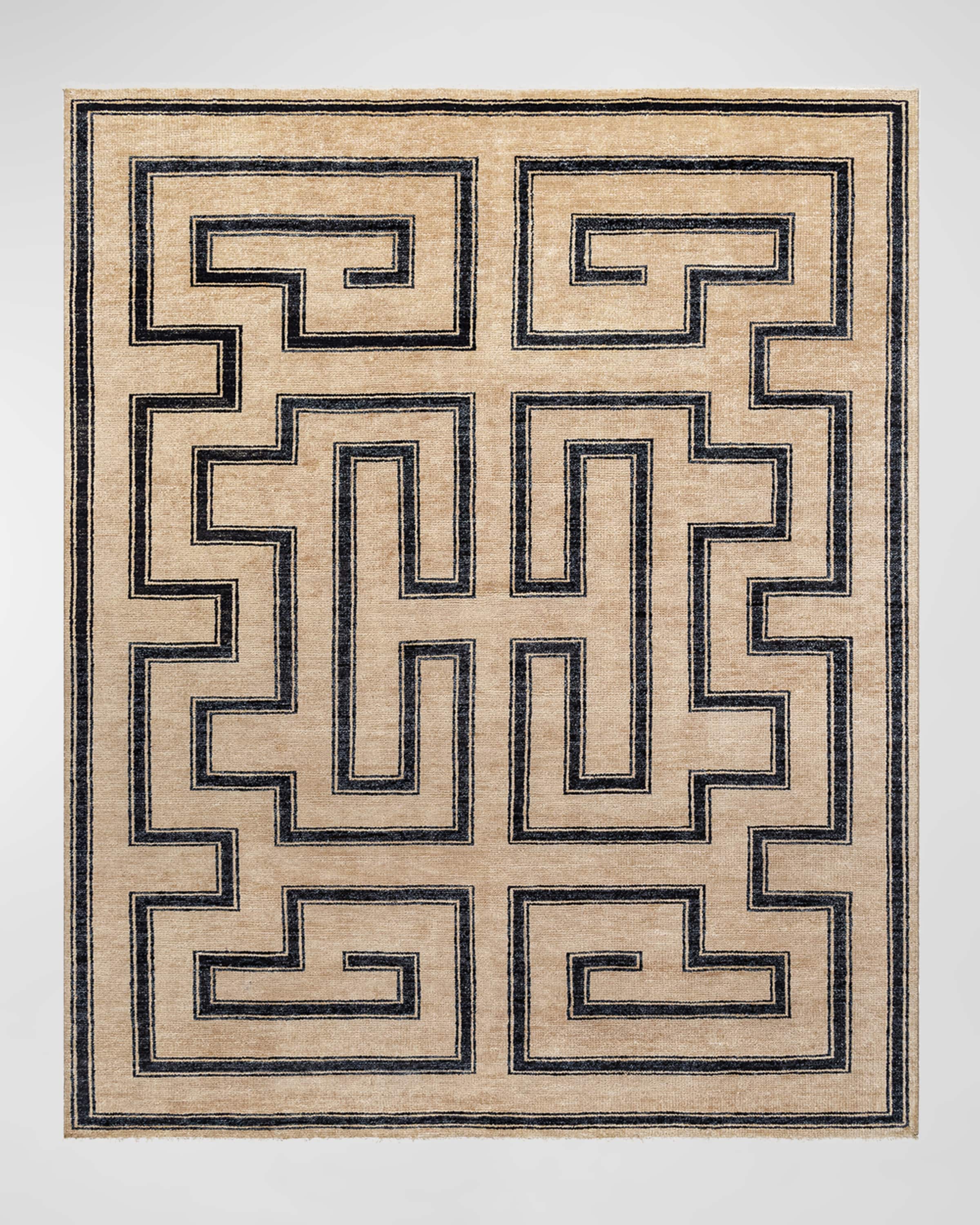 Surya Rugs Goldie Hand-Knotted Rug, 8' x 10'