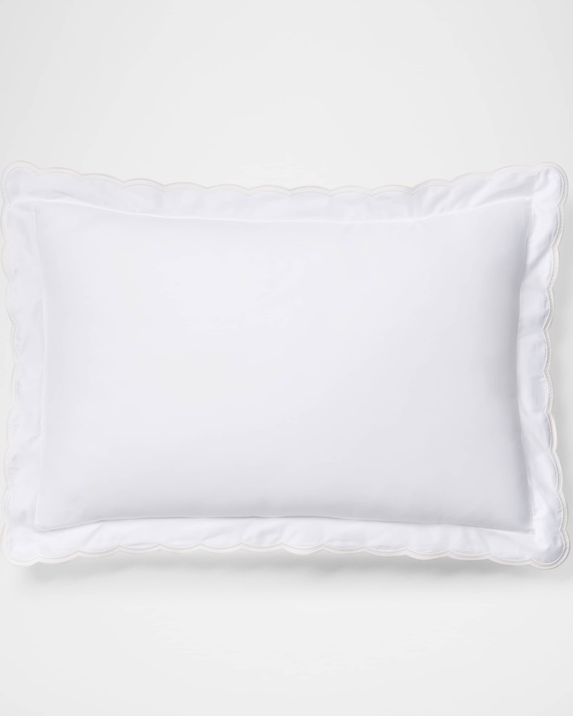 Ralph Lauren Home  Malin Organic Cotton Scallop Standard Sham