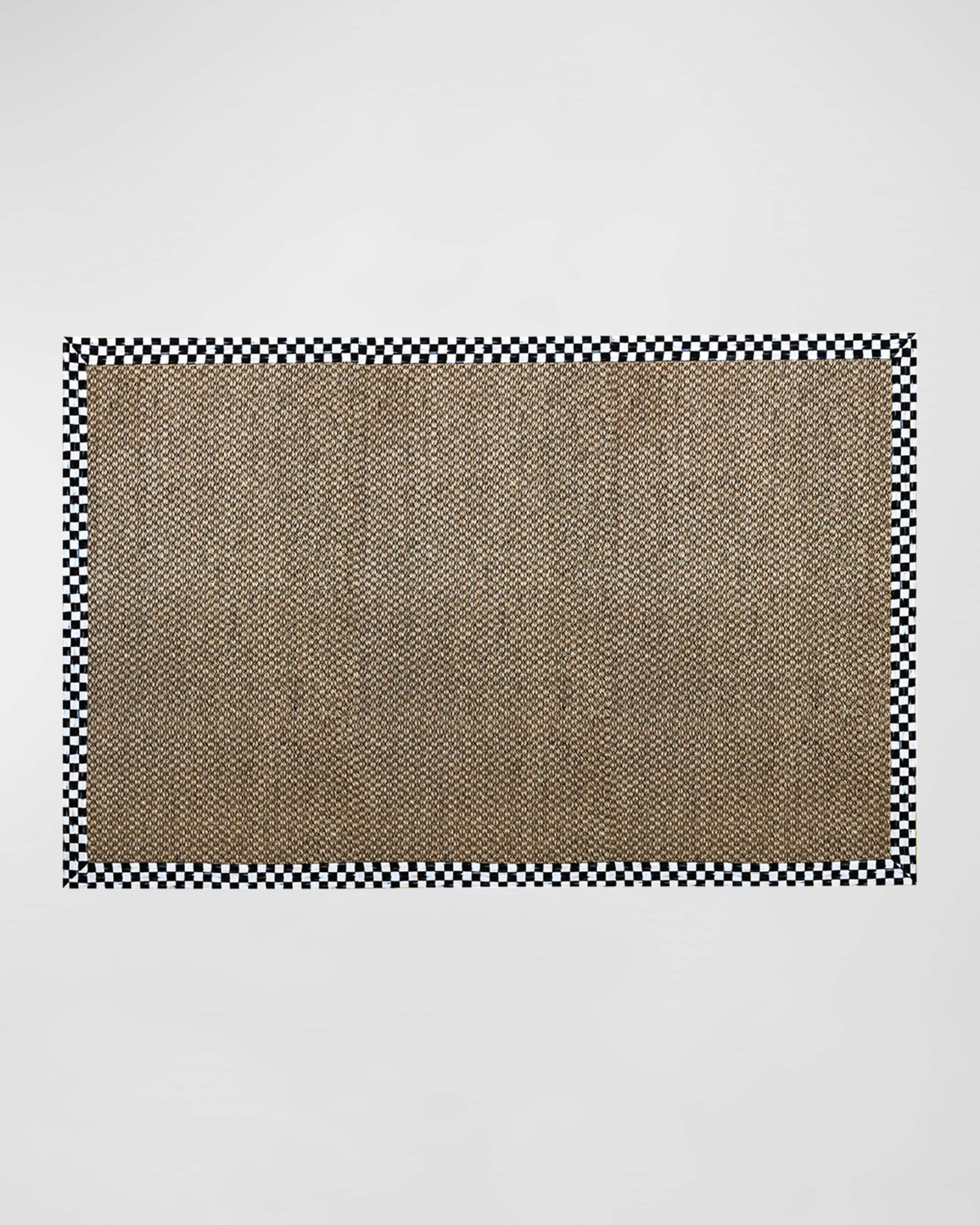 ☘  / Mackenzie☘ MacKenzie-Childs Courtly Check Chunky Sisal Rug Collection