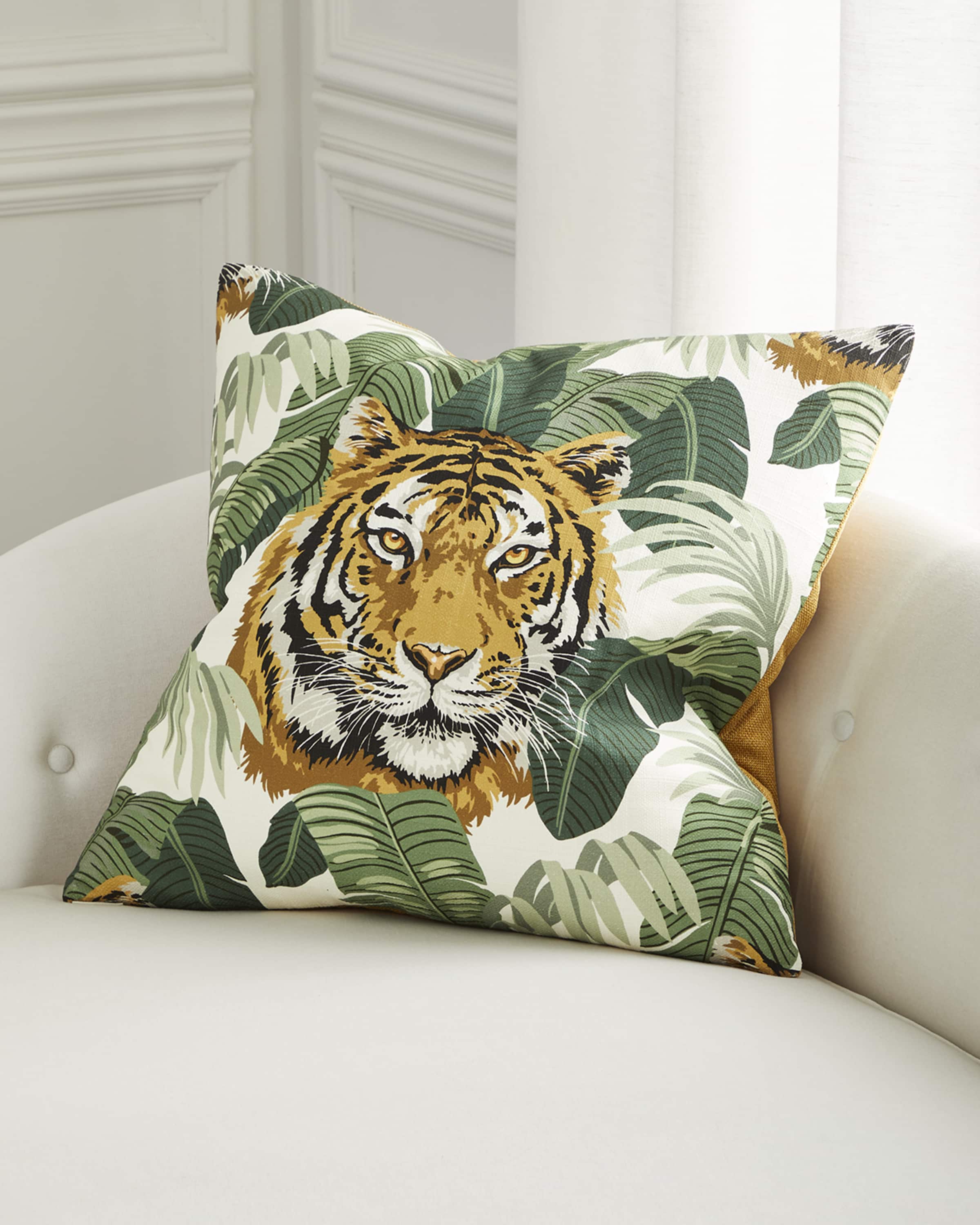 Tiger pillow discount