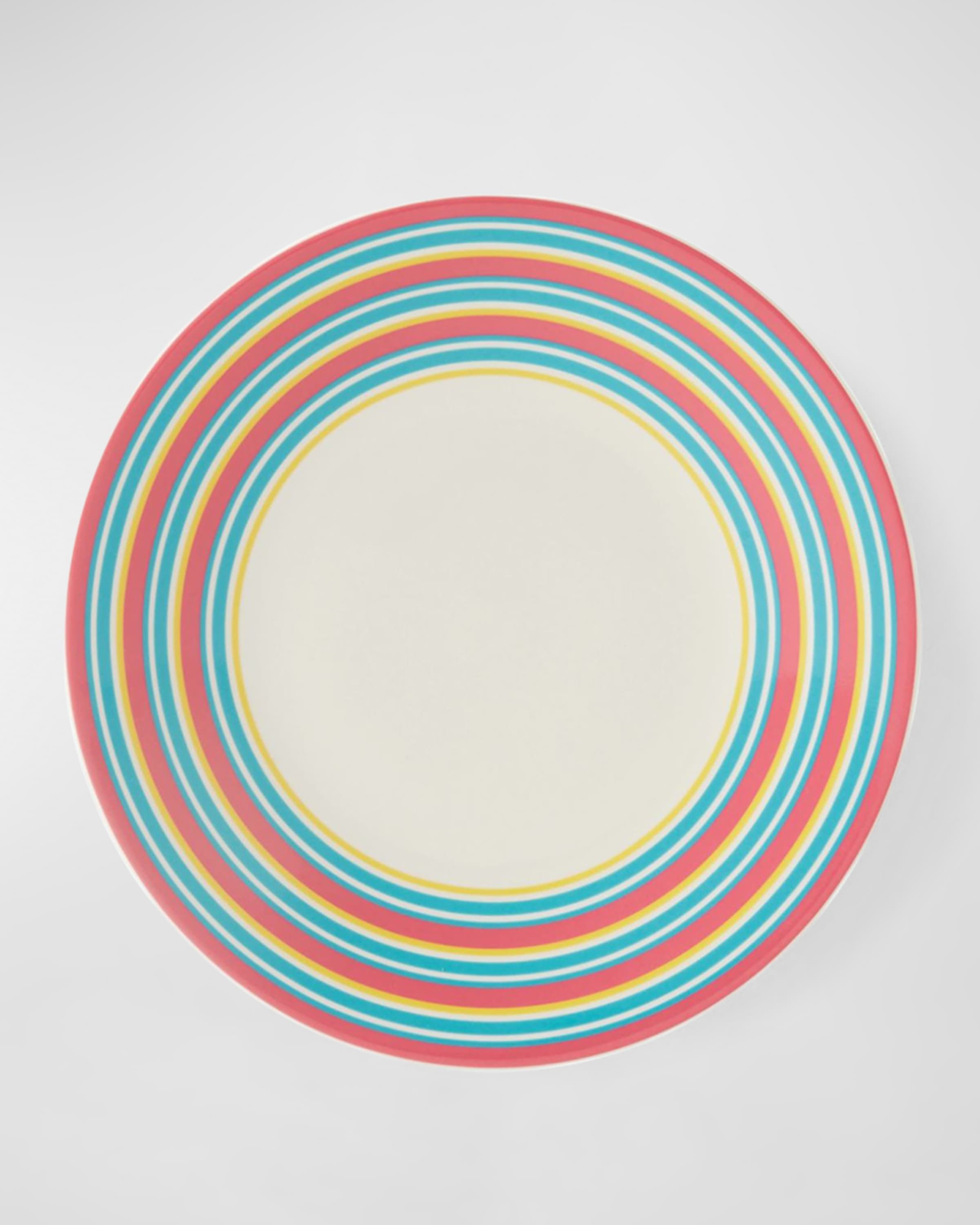 Kit Kemp for Spode Calypso Stripe Salad Plates, Set of 4 