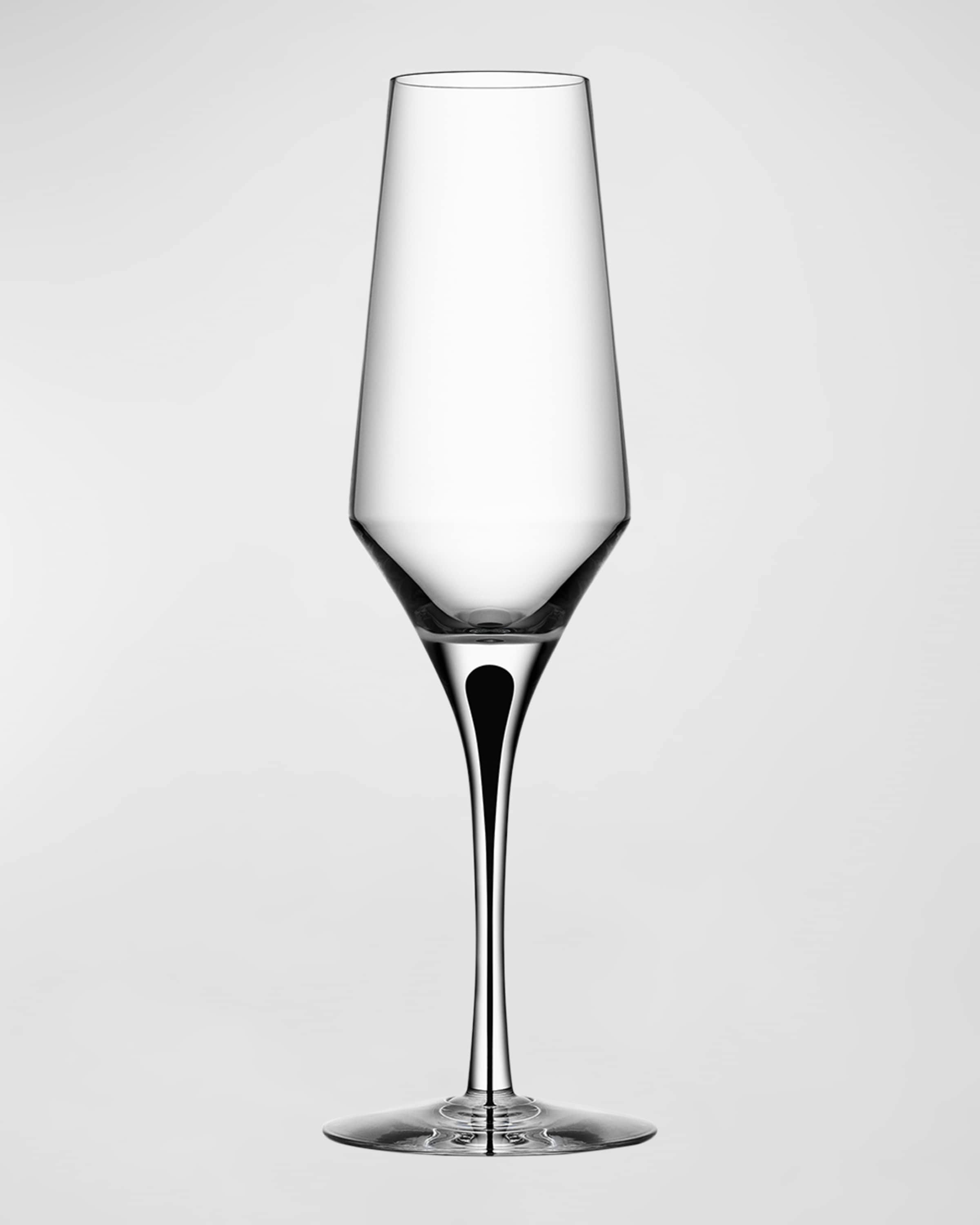Orrefors Métropole Champagne Glasses, Set of 2