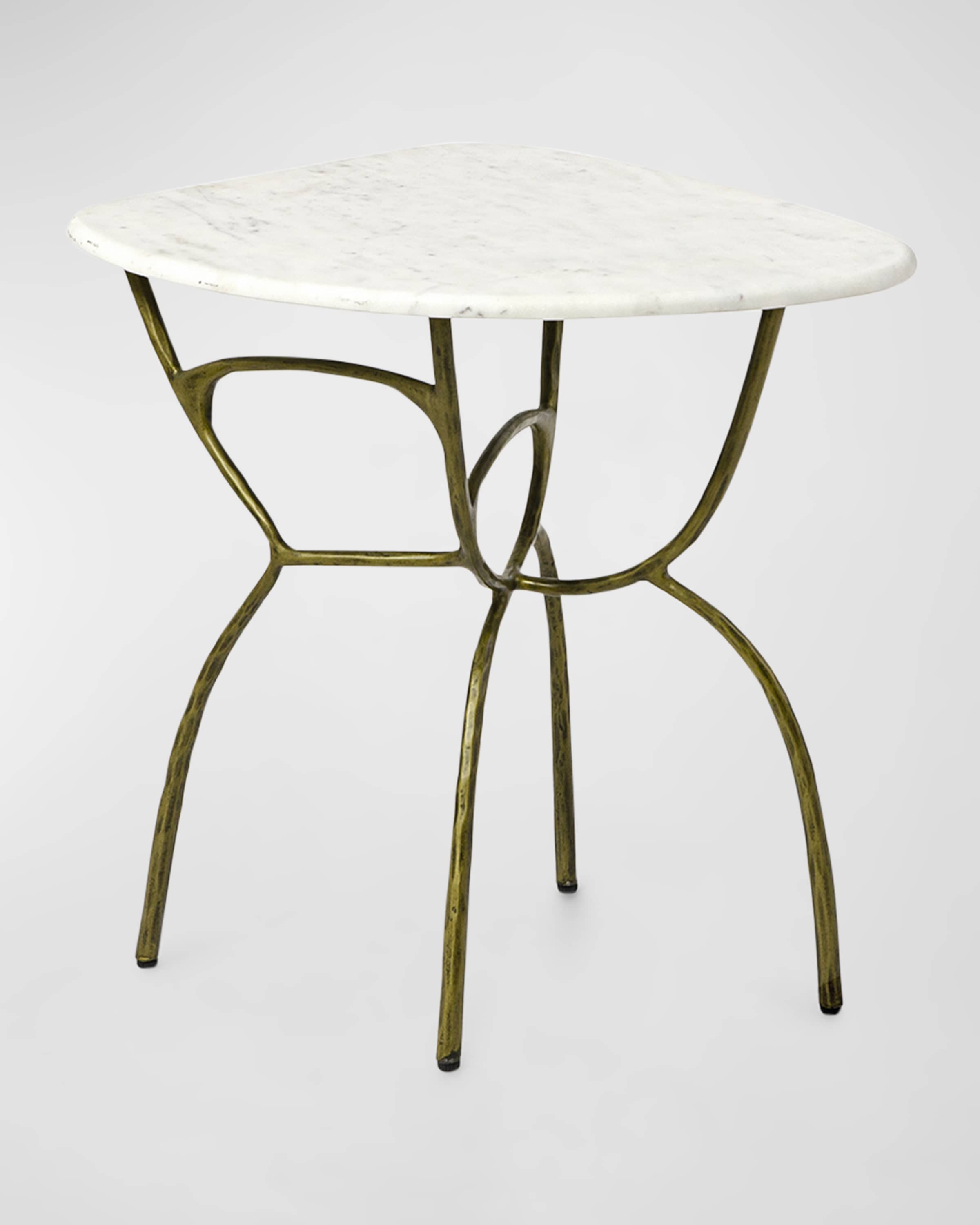 Palecek Alexi Marble Side Table Collection & Matching Items Horchow