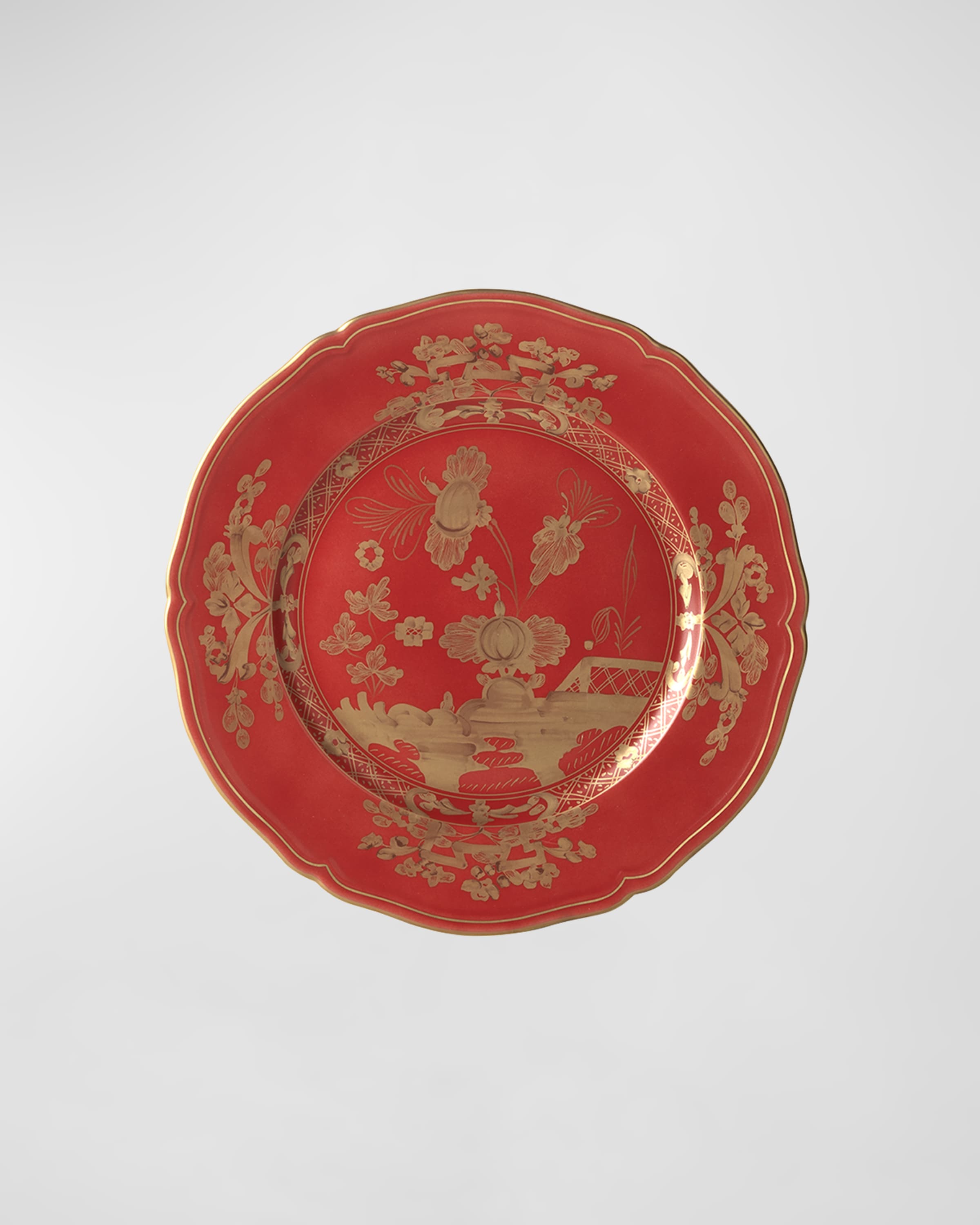 GINORI 1735 Oriente Italiano Rubrum Charger Plate 